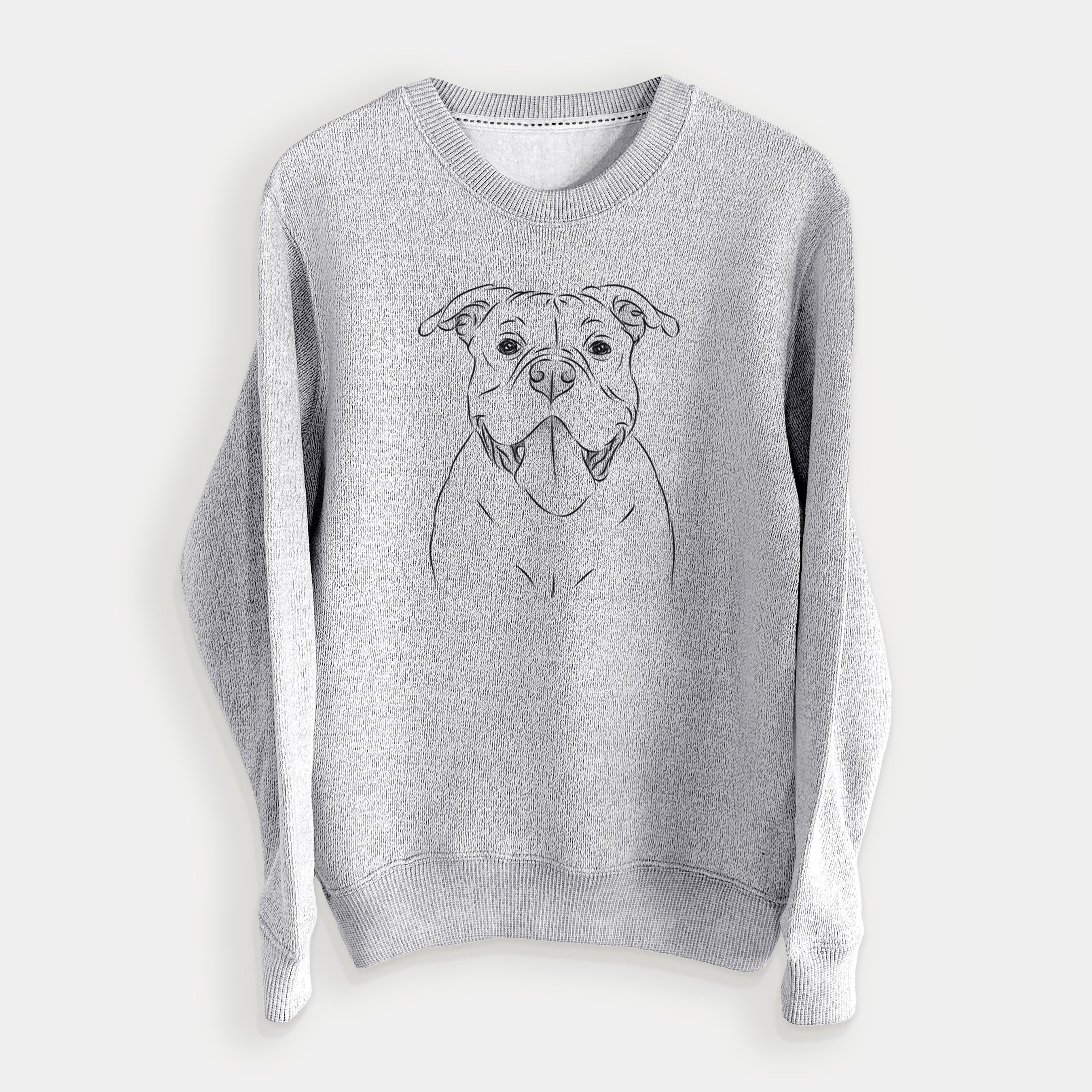 Nacho the American Bully - Knit Sweatshirt