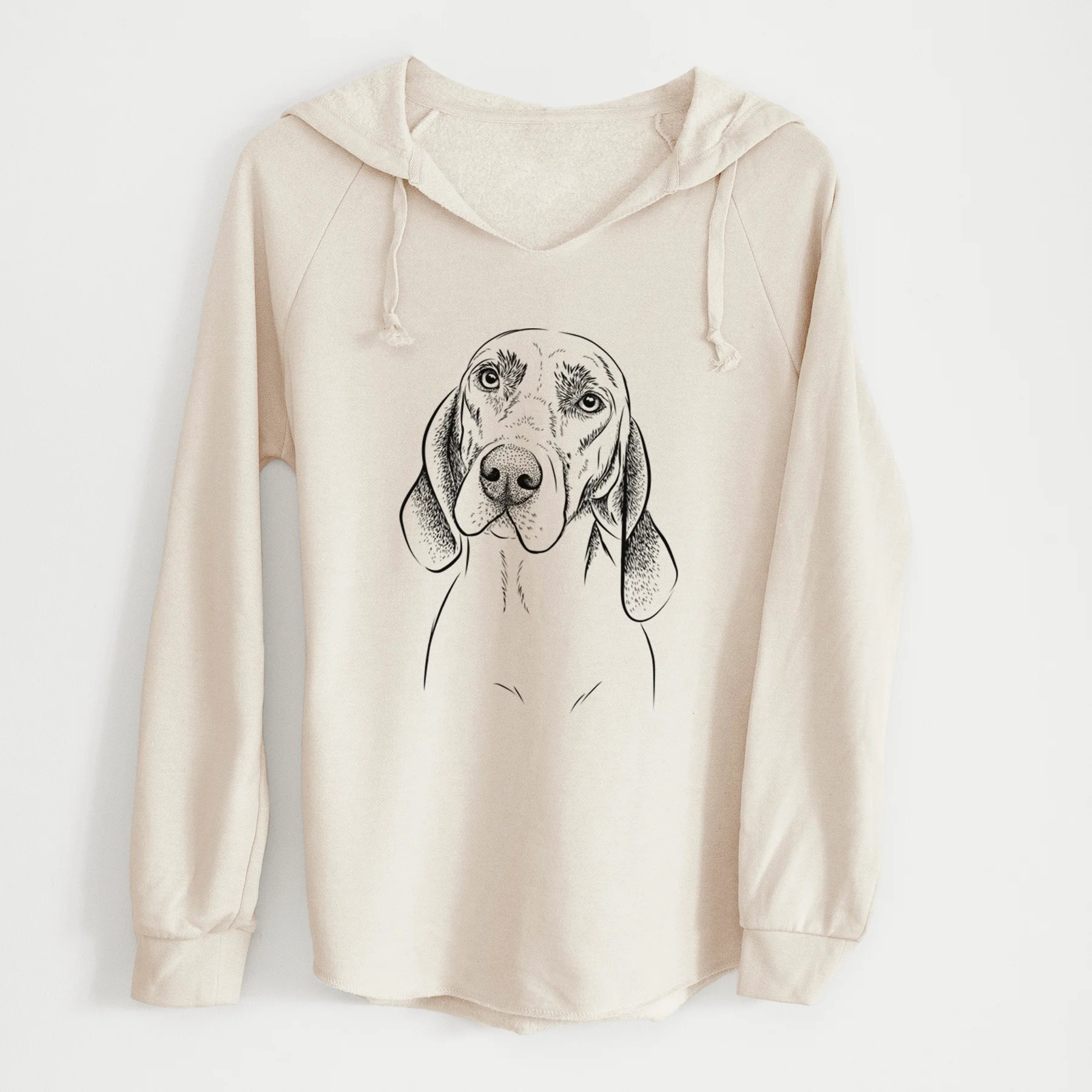 Bare Norman the Plott Hound - Cali Wave Hooded Sweatshirt - Image 7