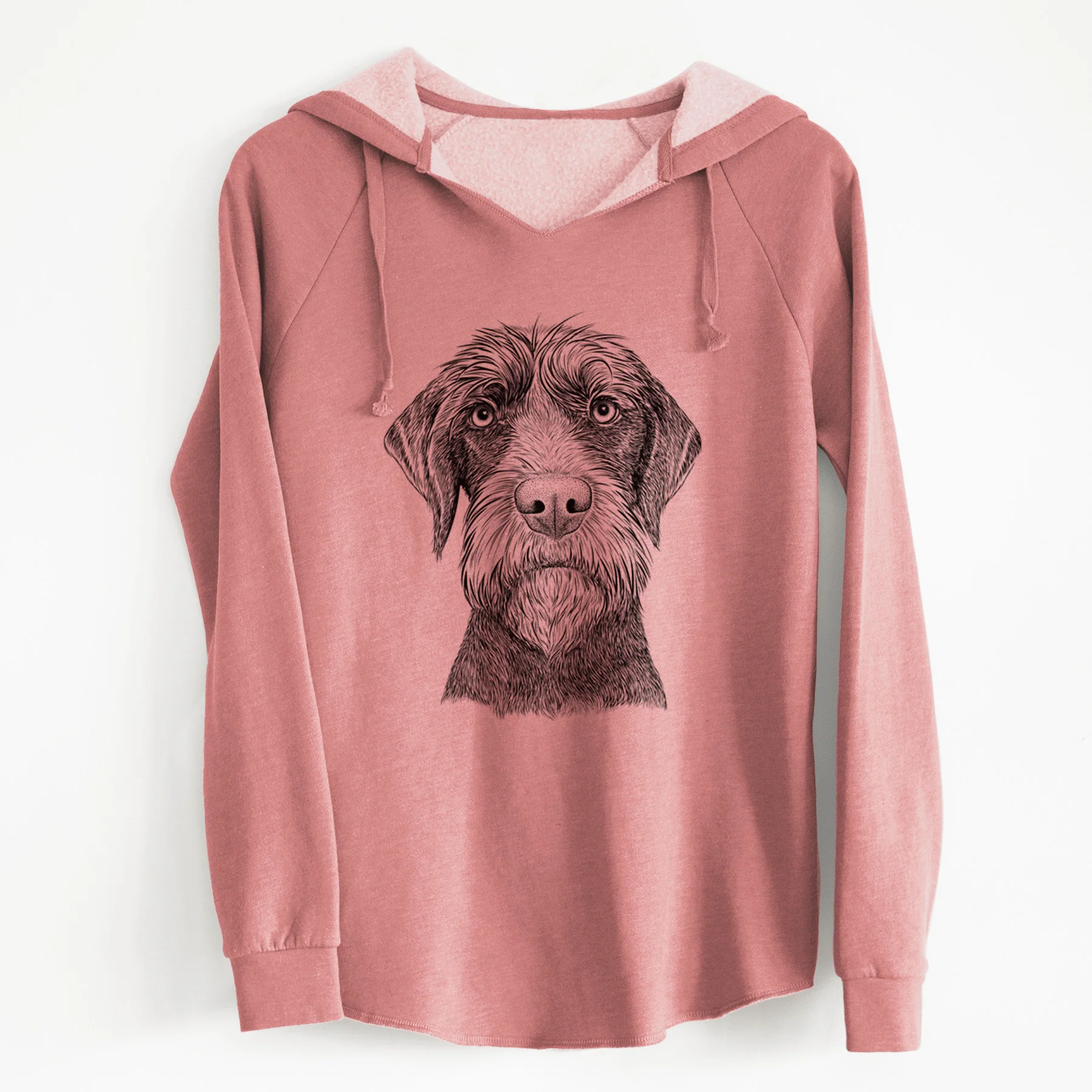 Bare Oakley the Pudelpointer - Cali Wave Hooded Sweatshirt - Image 5