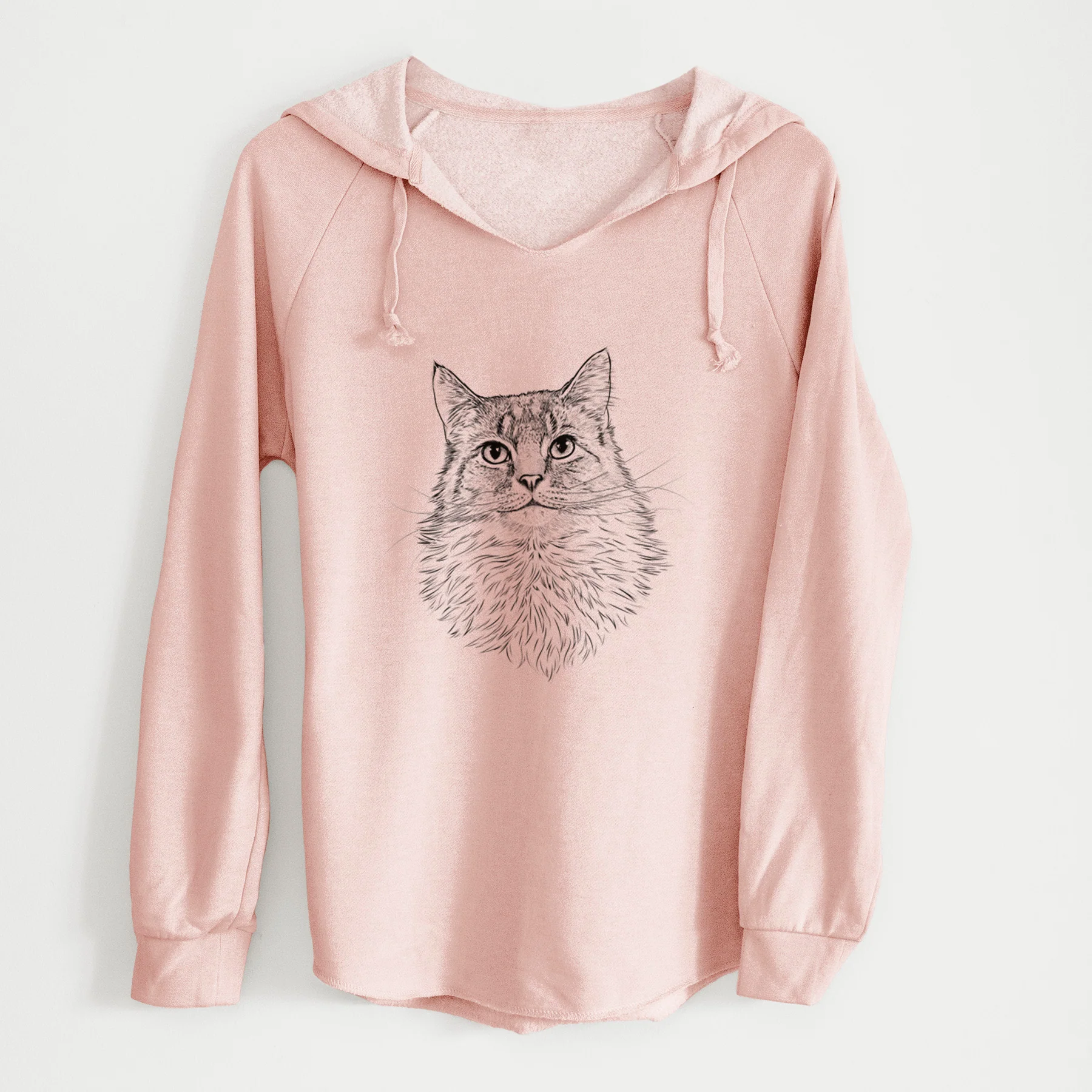 Bare Olive the Cat - Cali Wave Hooded Sweatshirt - Image 4