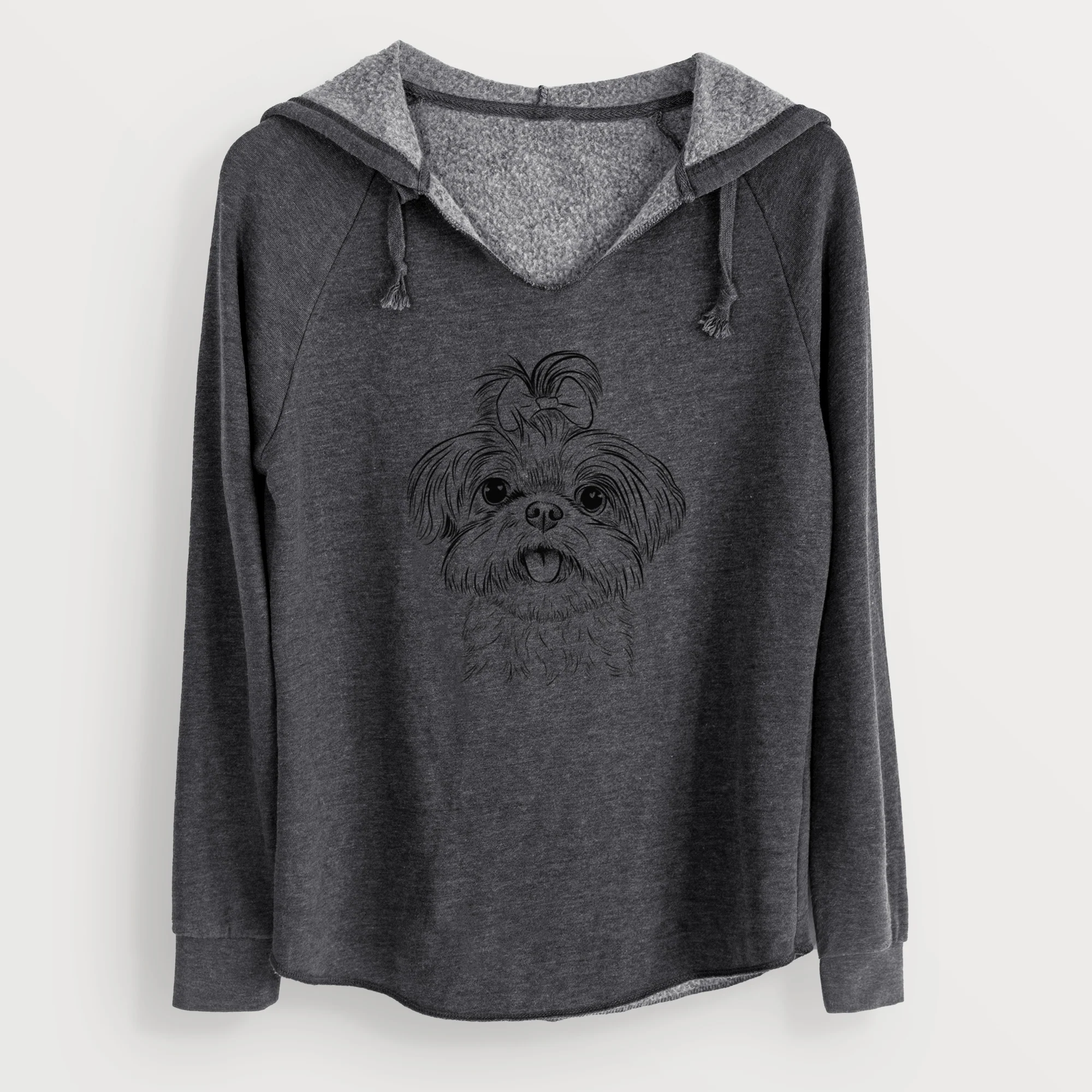 Bare Pebbles the Shorkie - Cali Wave Hooded Sweatshirt - Image 9