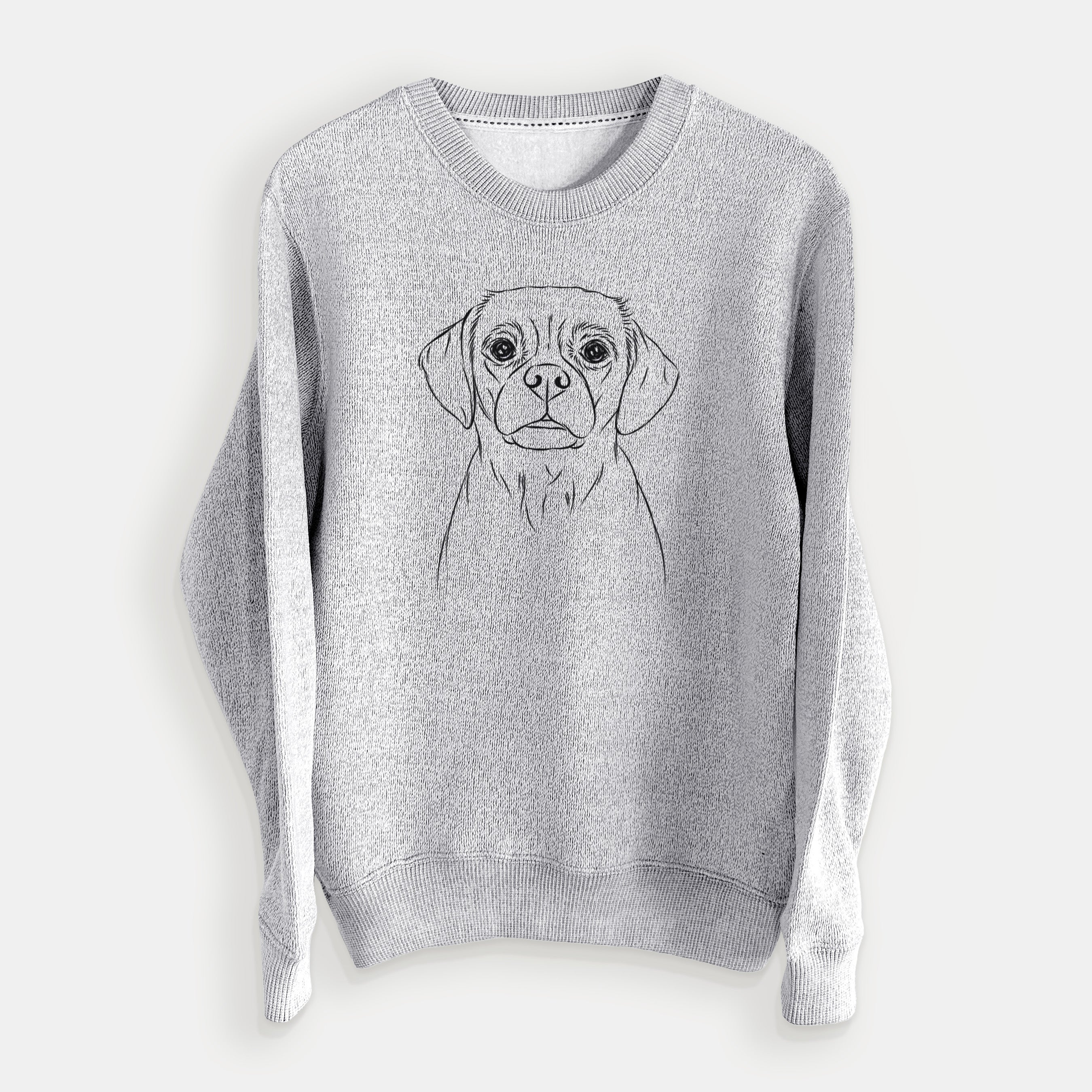 Popcorn the Puggle - Knit Sweatshirt
