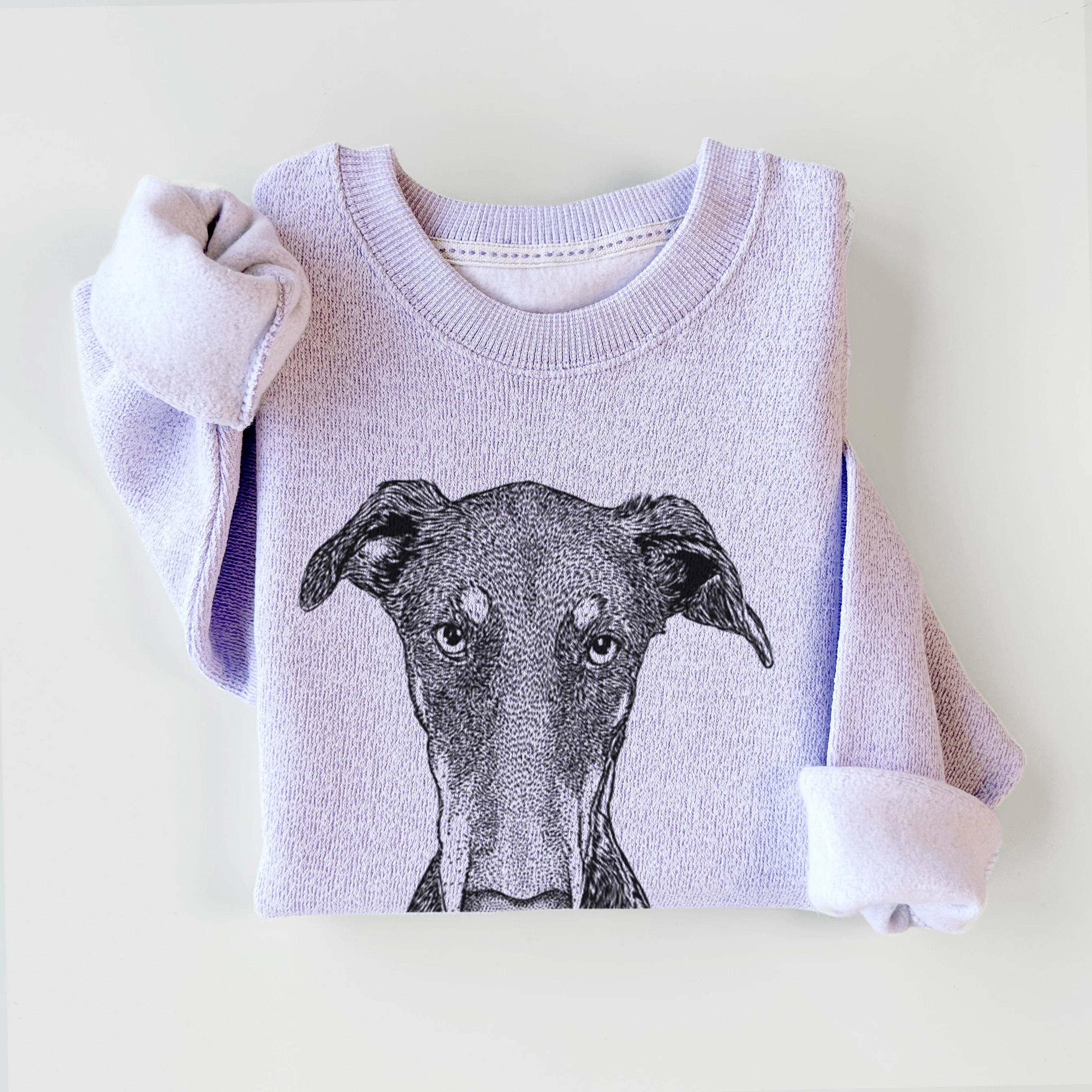 Princess Fiona the Doberman Pinscher - Knit Sweatshirt - Image 7