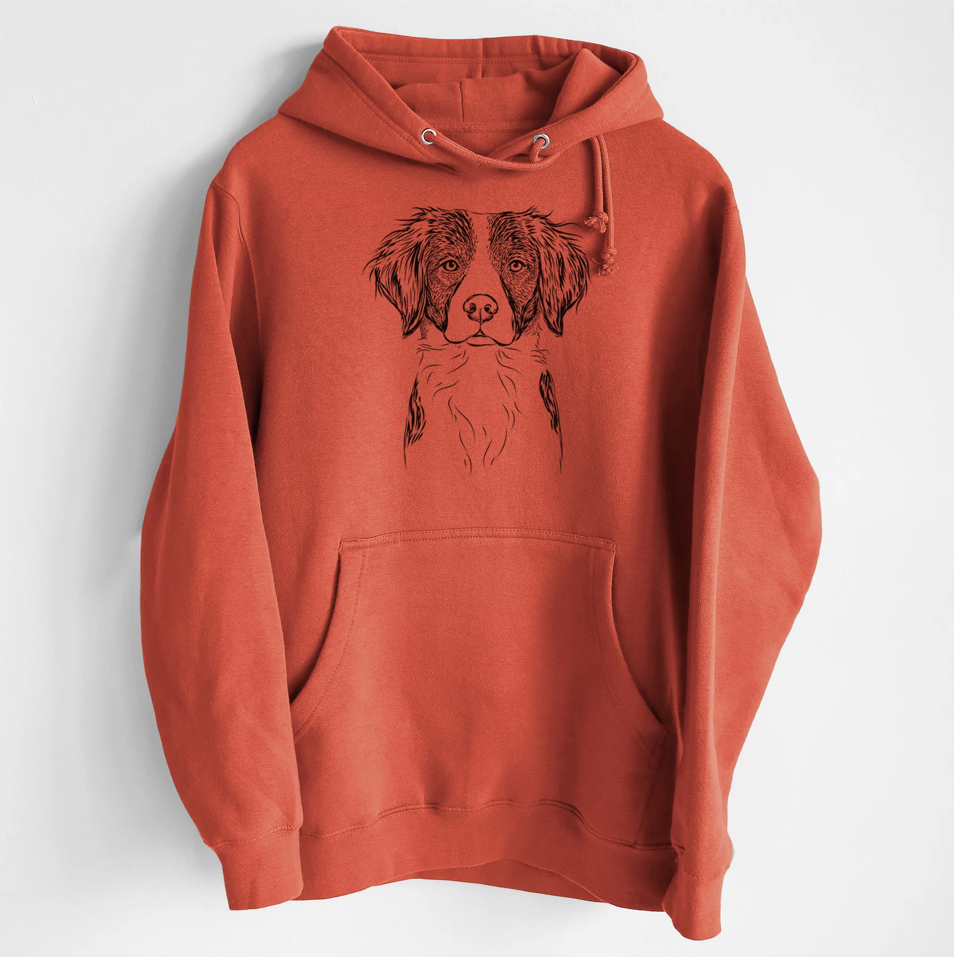 Remi the Brittany- Heavyweight Fleece Hoodie