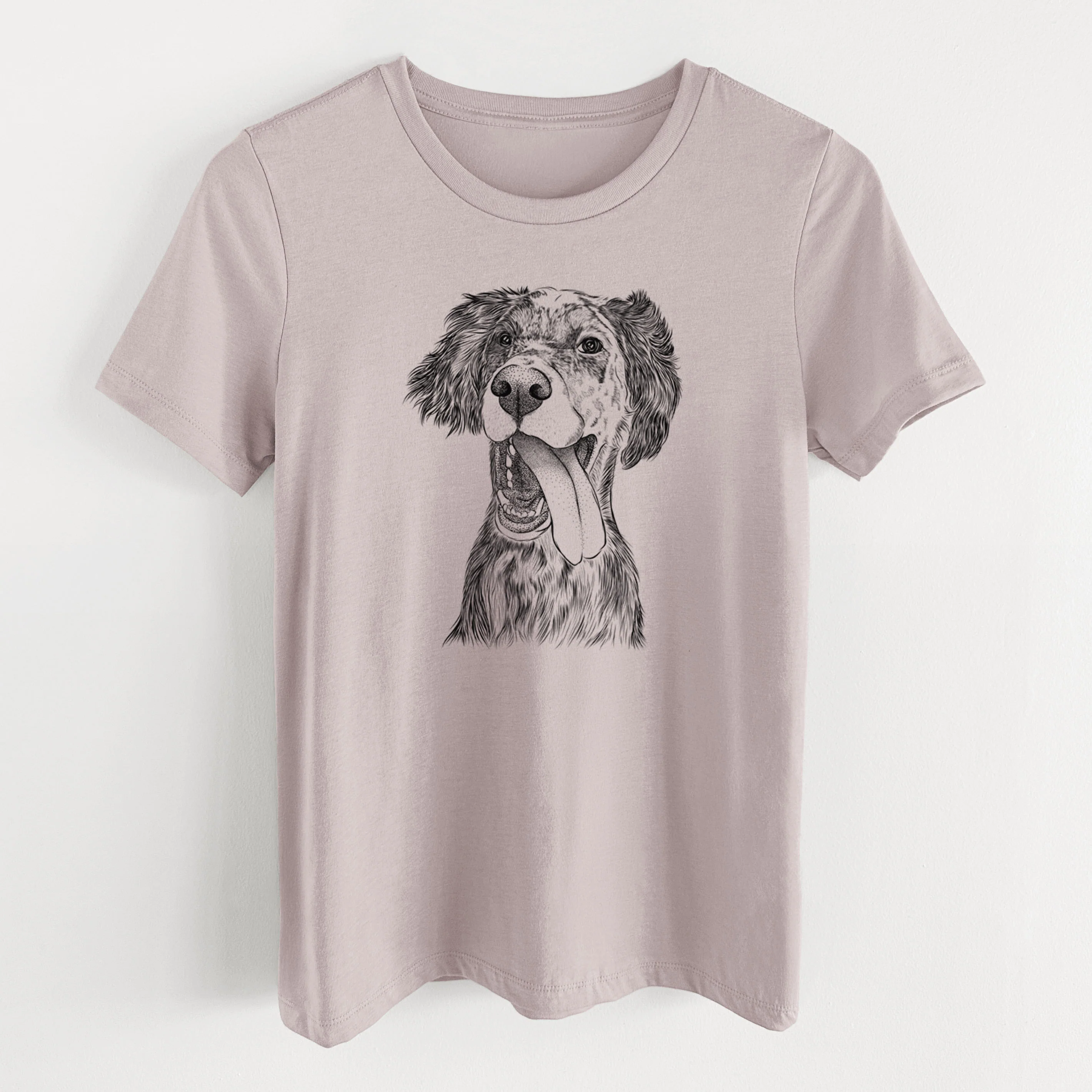 Bare Renly the English Setter - Women's Lightweight Relaxed Fit 100% Cotton Crewneck - Image 15