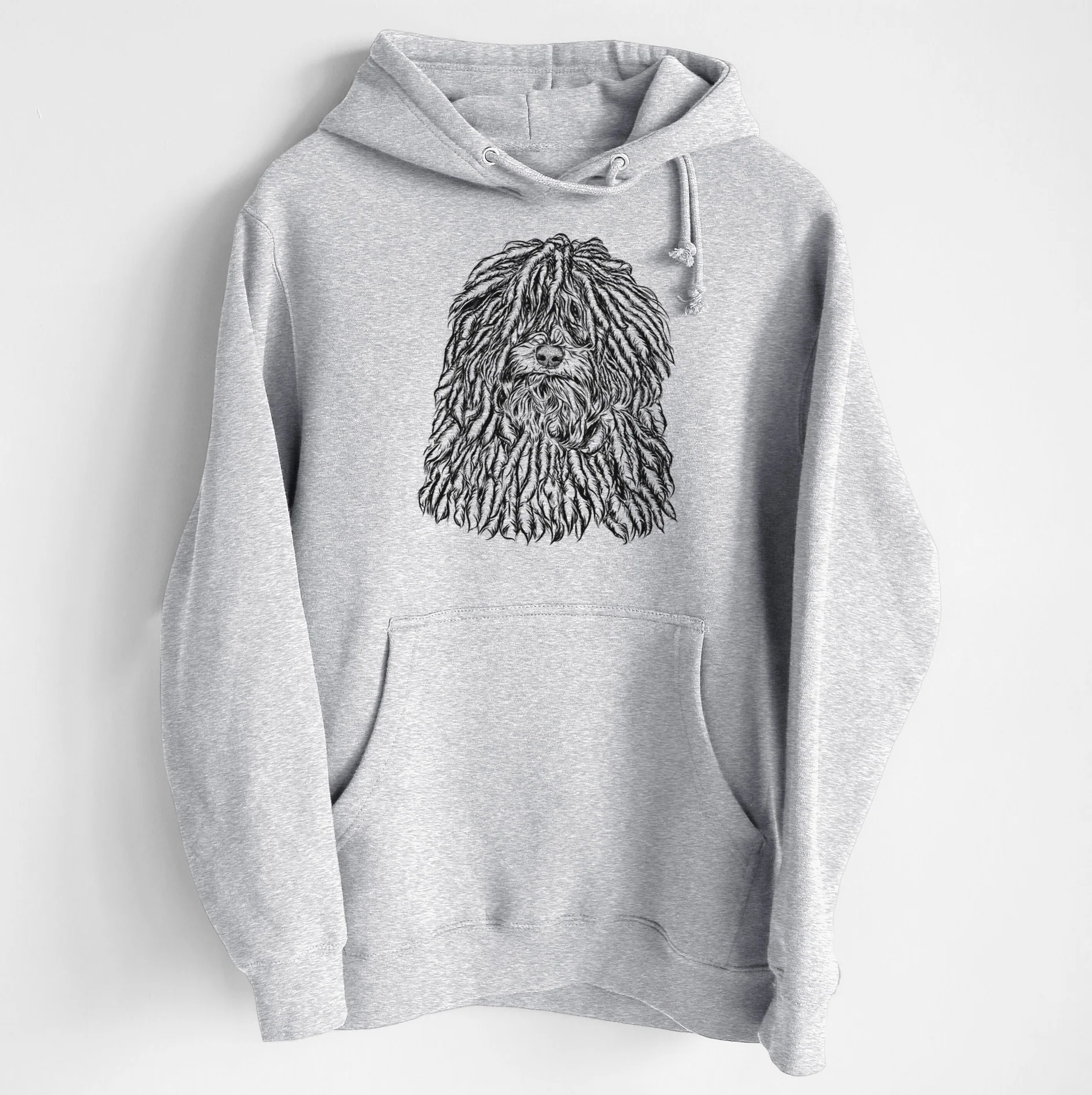 Rezi the Puli- Heavyweight Fleece Hoodie - Image 6
