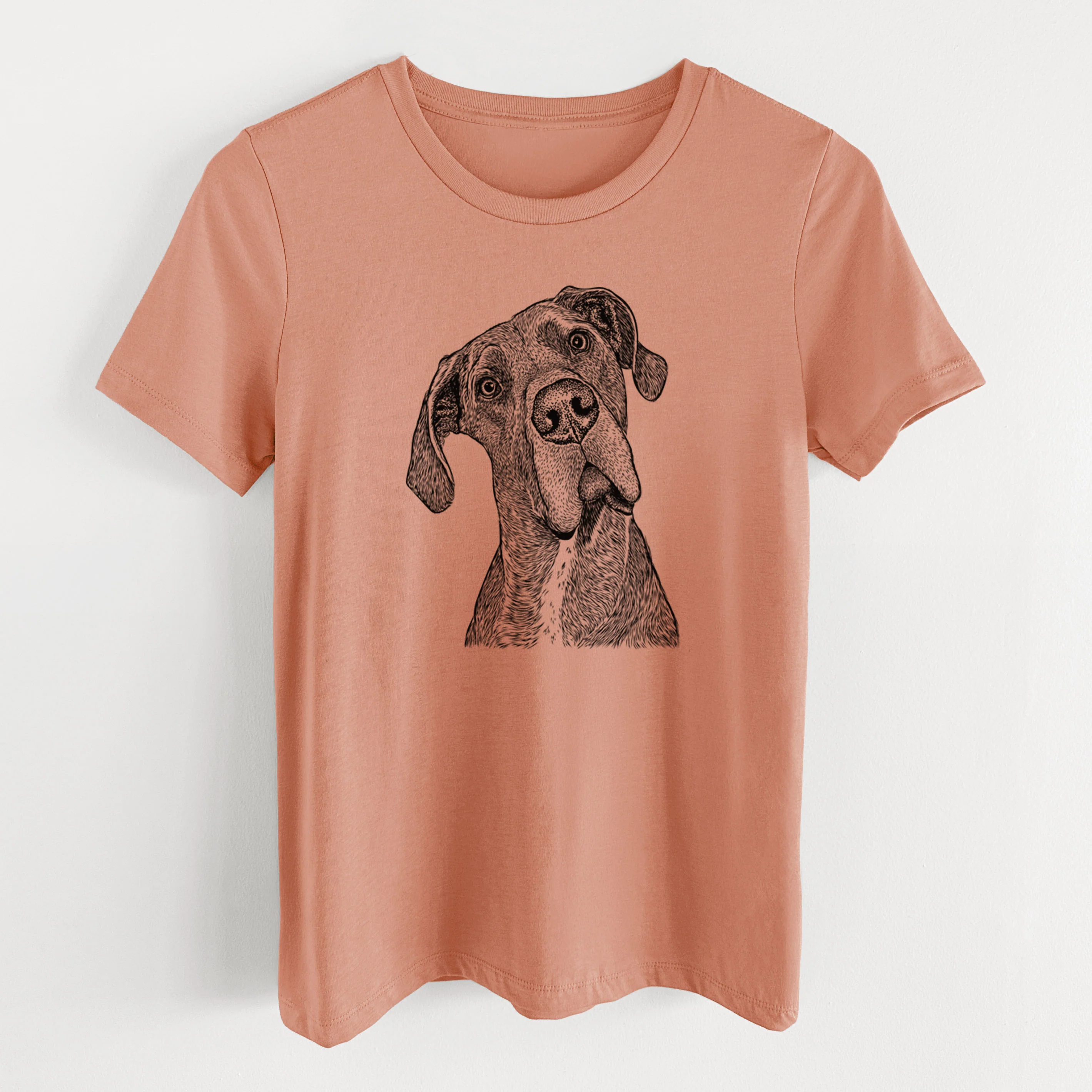 Bare River the Great Dane - Women's Lightweight Relaxed Fit 100% Cotton Crewneck - Image 13