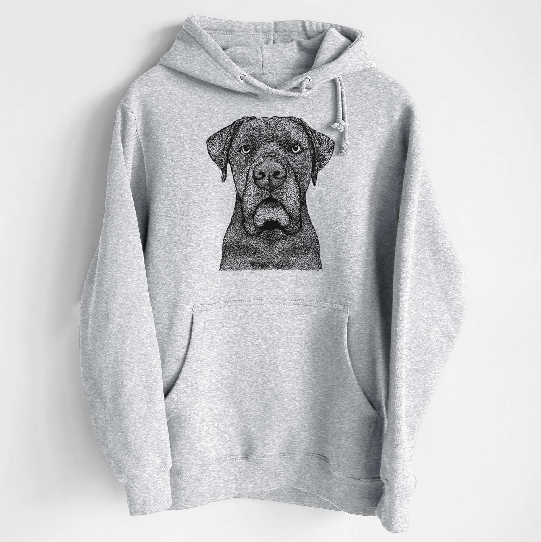 Rocco the Cane Corso- Heavyweight Fleece Hoodie - Image 6