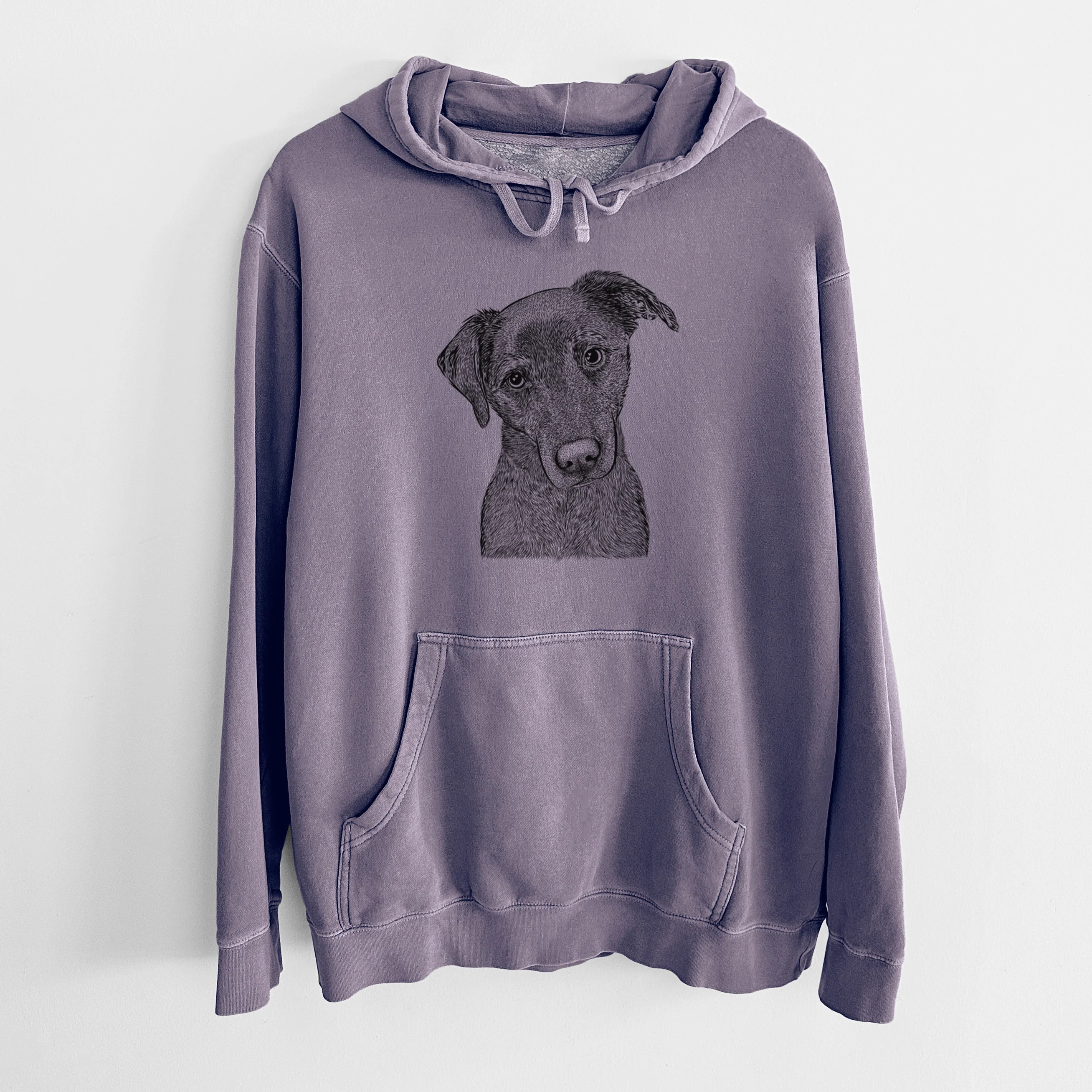 Bare Sadie the Whipador - Unisex Pigment Dyed Hoodie - Image 9