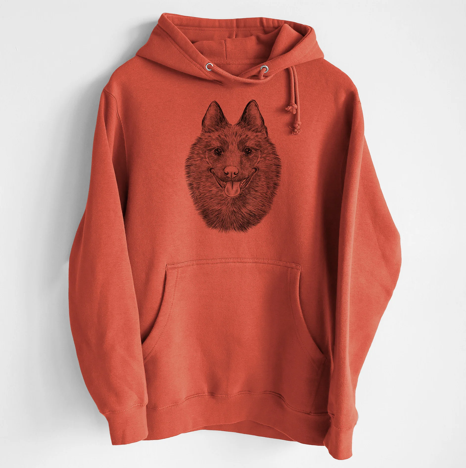 Sander the Schipperke- Heavyweight Fleece Hoodie