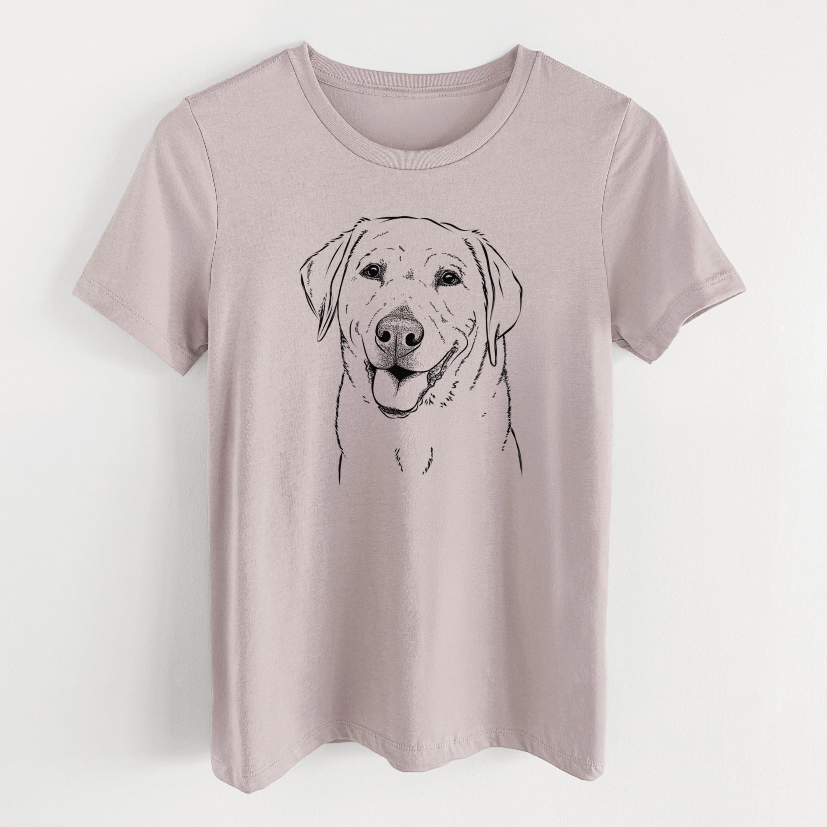 Bare Sanford the Labrador Retriever - Women's Lightweight Relaxed Fit 100% Cotton Crewneck - Image 15