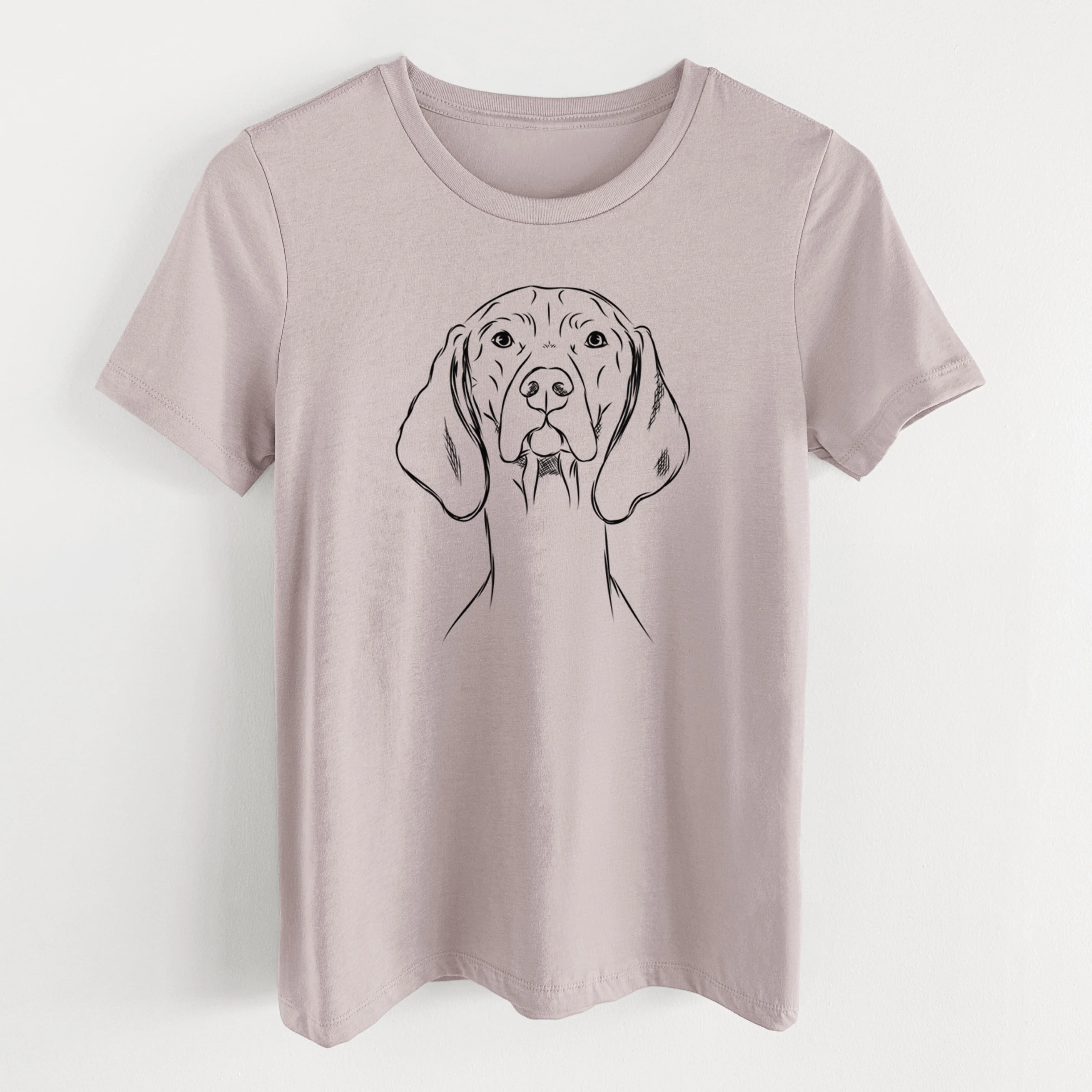 Bare Sawyer the Vizsla - Women's Lightweight Relaxed Fit 100% Cotton Crewneck - Image 15