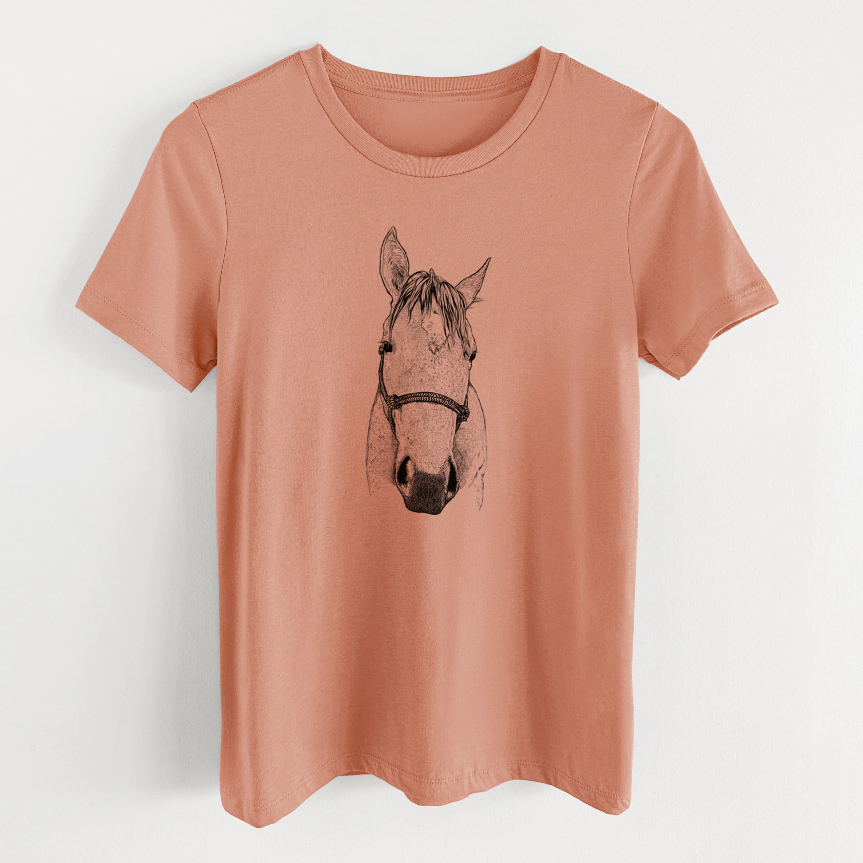 Bare SeaBee the Quarter Horse - Women's Lightweight Relaxed Fit 100% Cotton Crewneck - Image 13