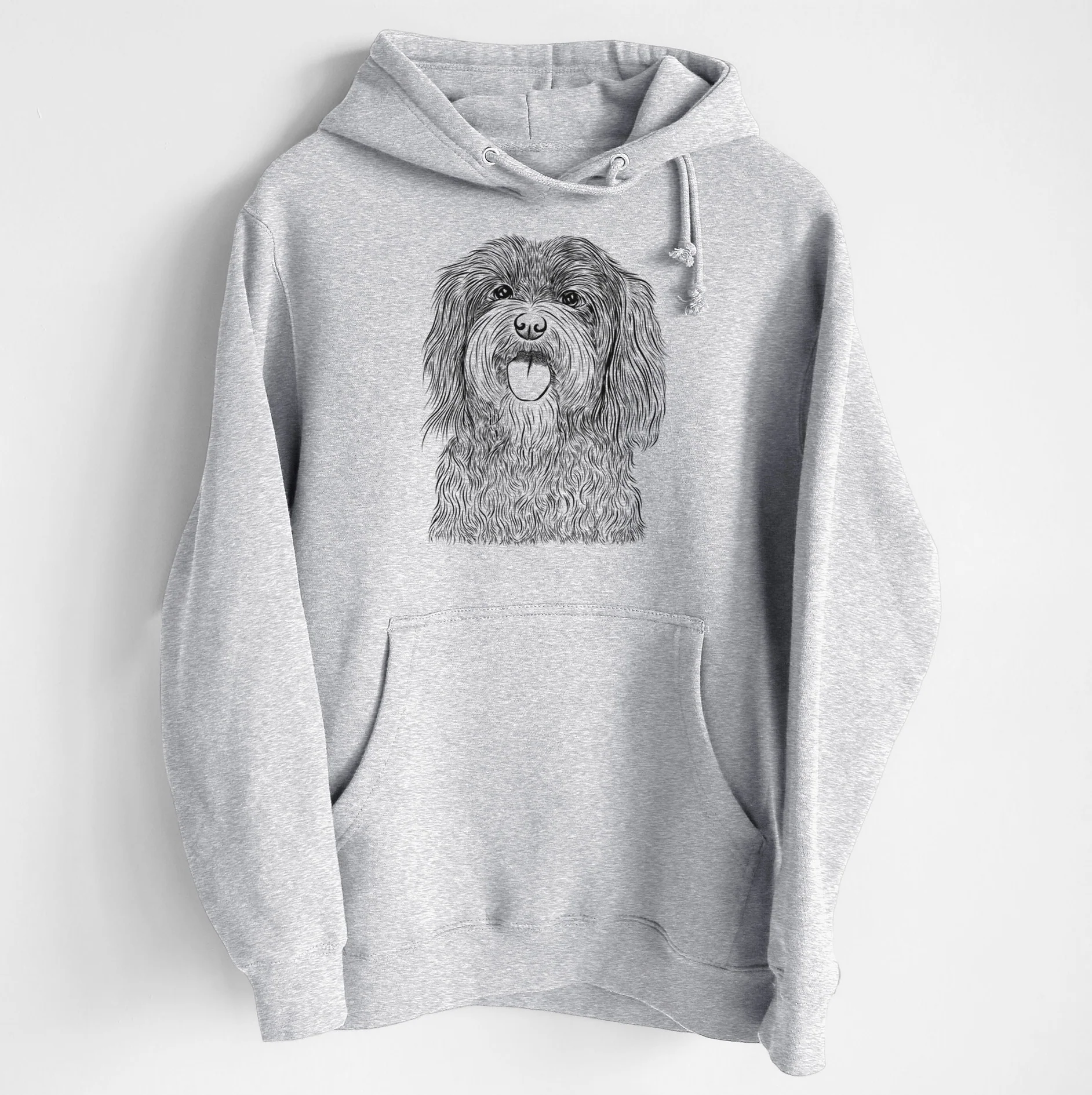 Sophie the Havanese- Heavyweight Fleece Hoodie - Image 6