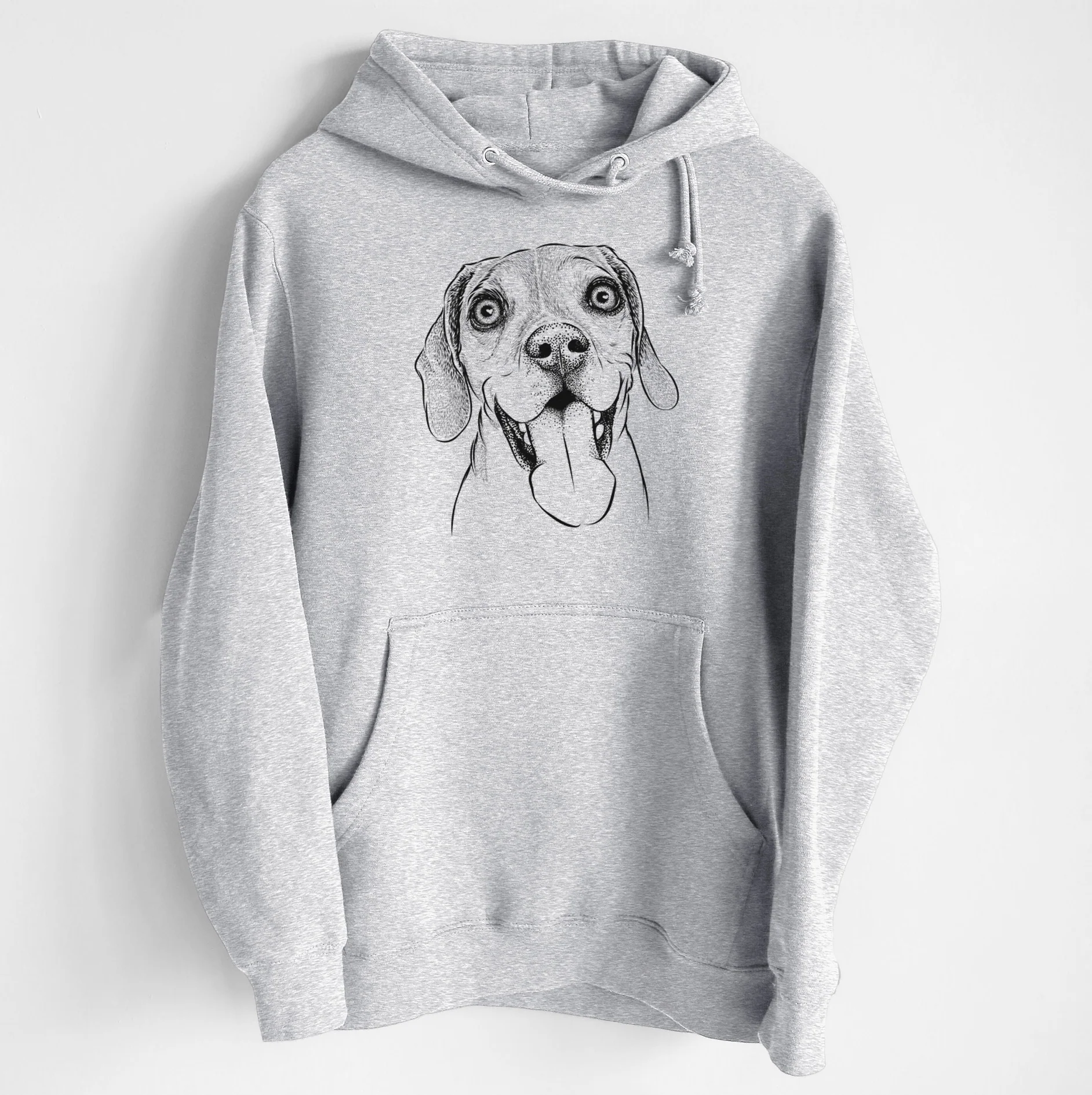 Sunny the Beagle- Heavyweight Fleece Hoodie - Image 6