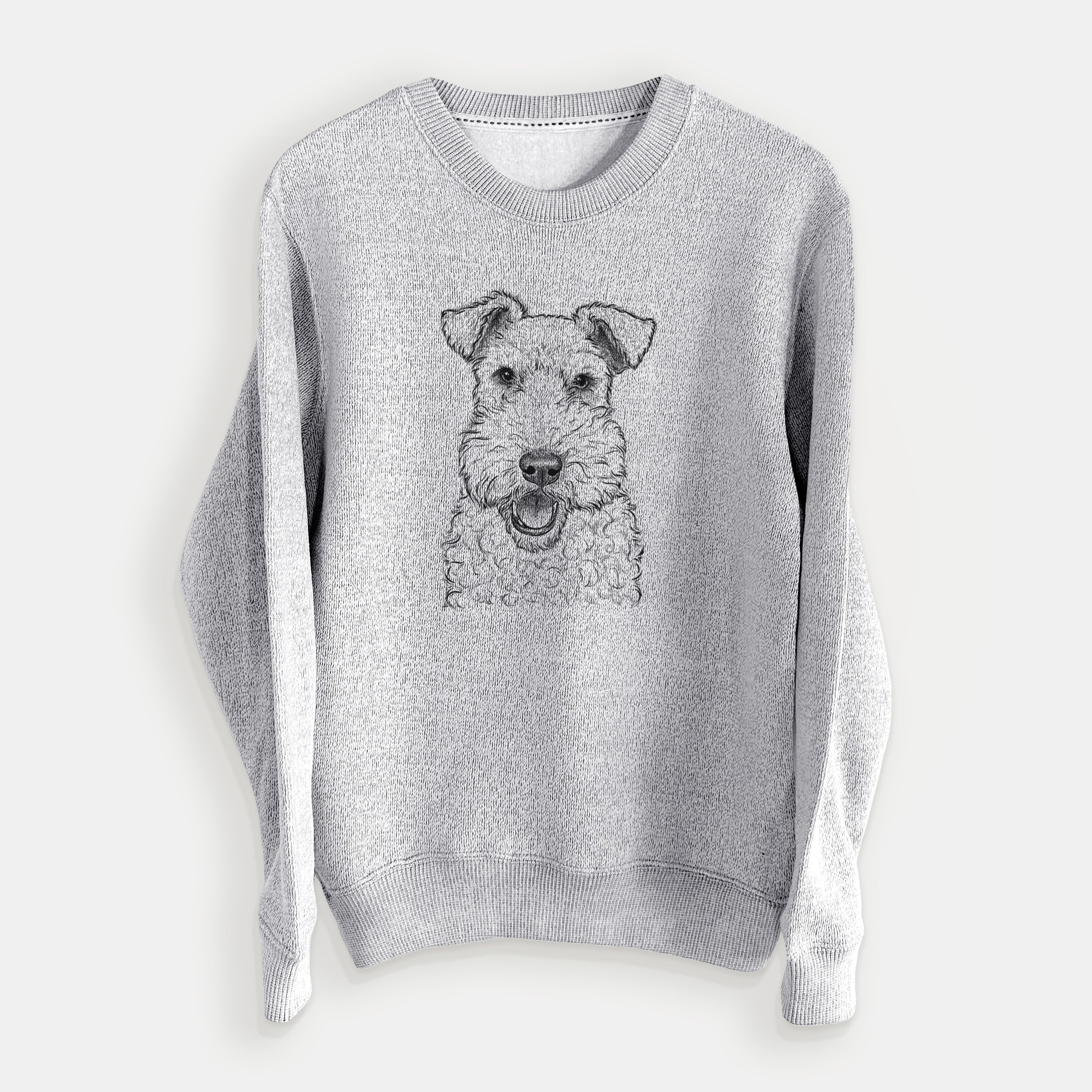 Ted the Wire Fox Terrier - Knit Sweatshirt