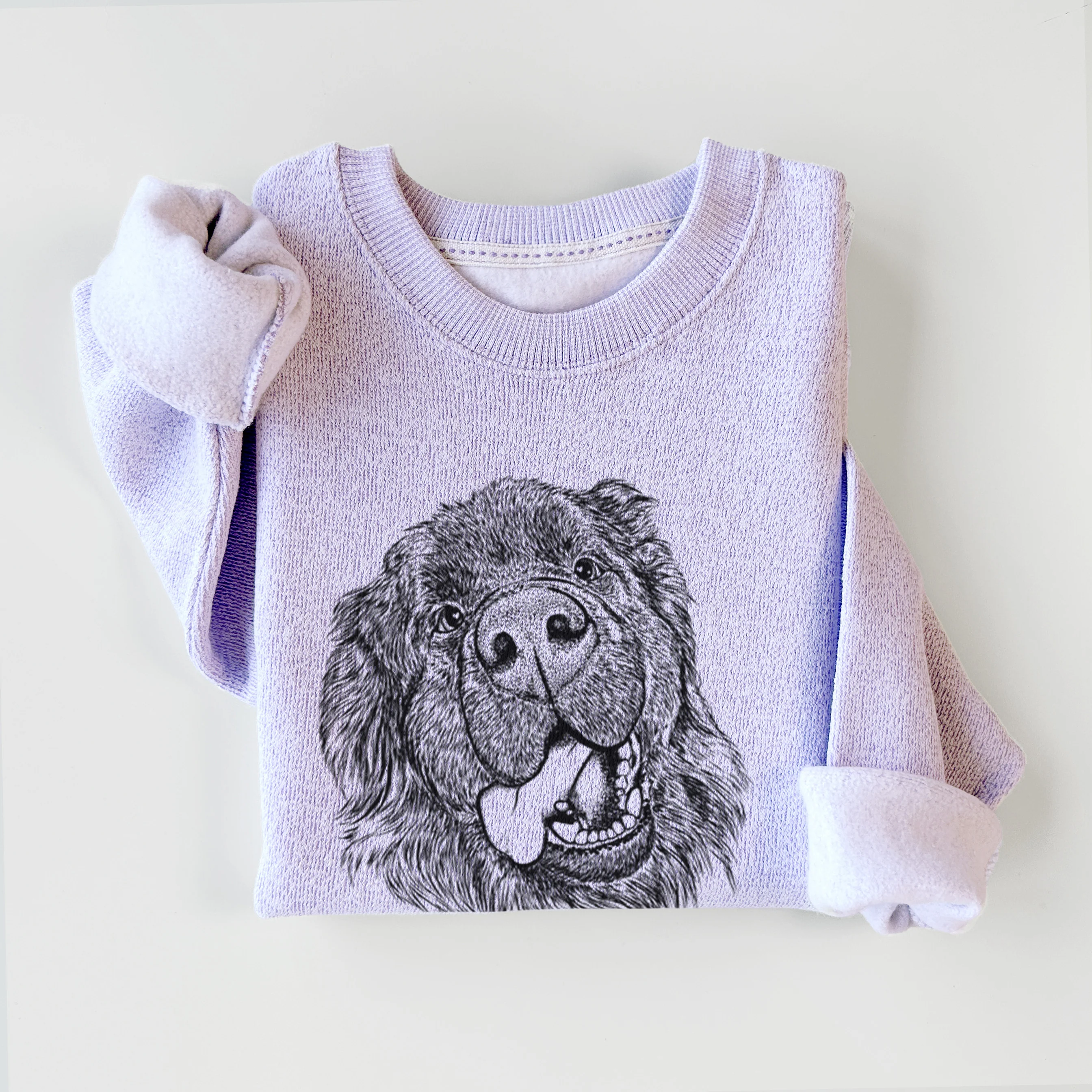 Tuna the Newfoundland - Knit Sweatshirt - Image 7