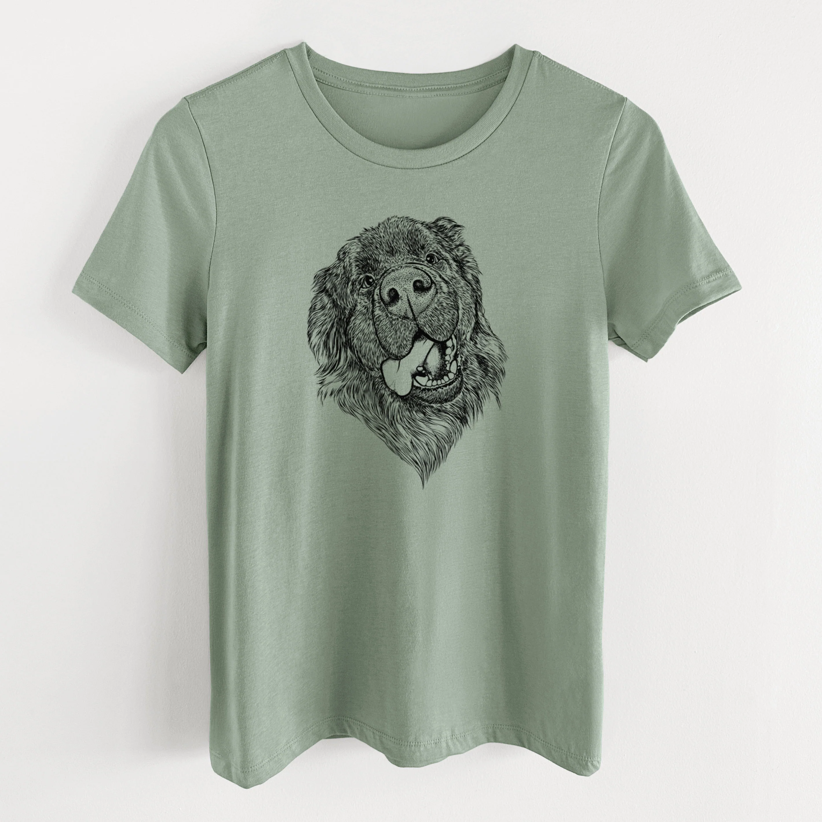 Bare Tuna the Newfoundland - Women's Lightweight Relaxed Fit 100% Cotton Crewneck - Image 11