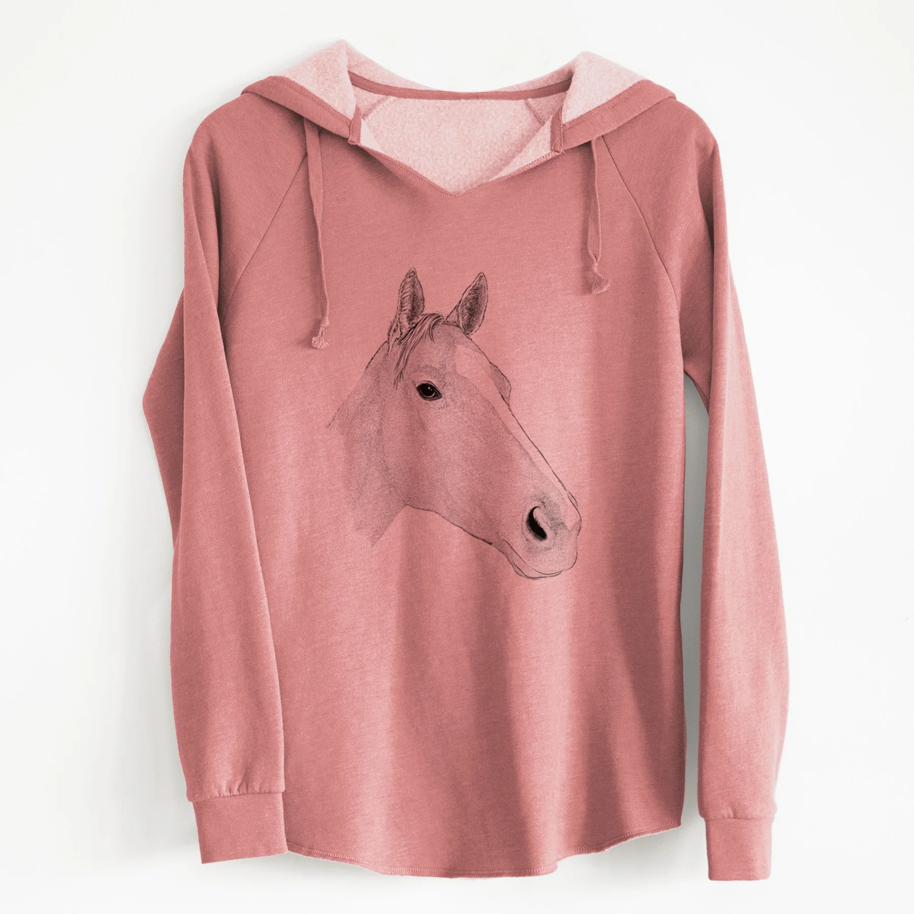 Bare Westley the Horse - Cali Wave Hooded Sweatshirt - Image 5