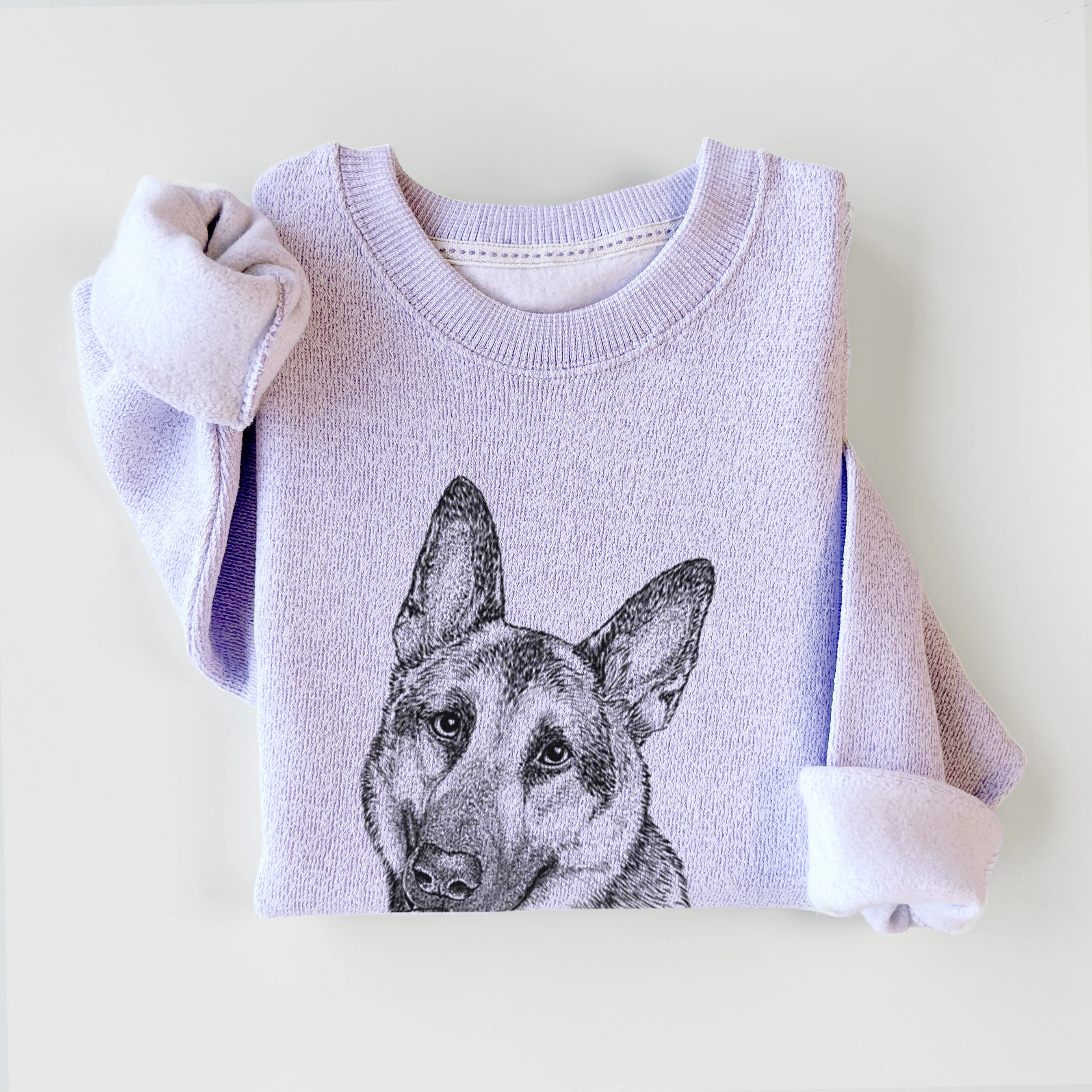 Whitaker the German Shepherd - Knit Sweatshirt - Image 7