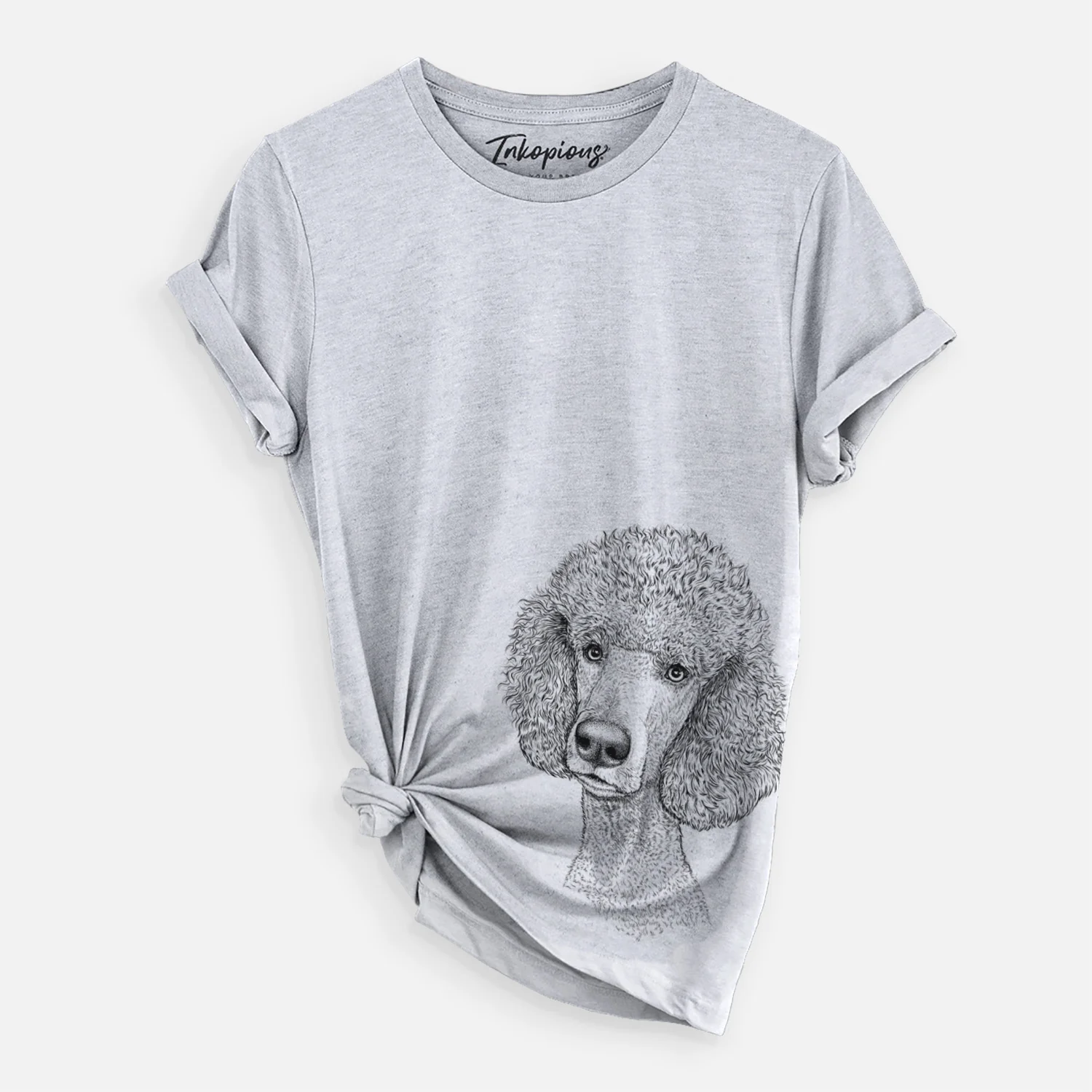 Bare Yuki the Poodle - Unisex Crewneck - Image 10