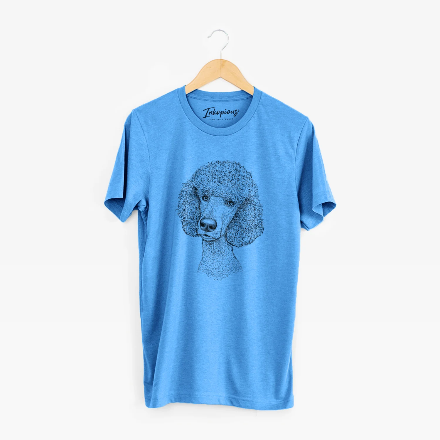 Bare Yuki the Poodle - Unisex Crewneck - Image 4