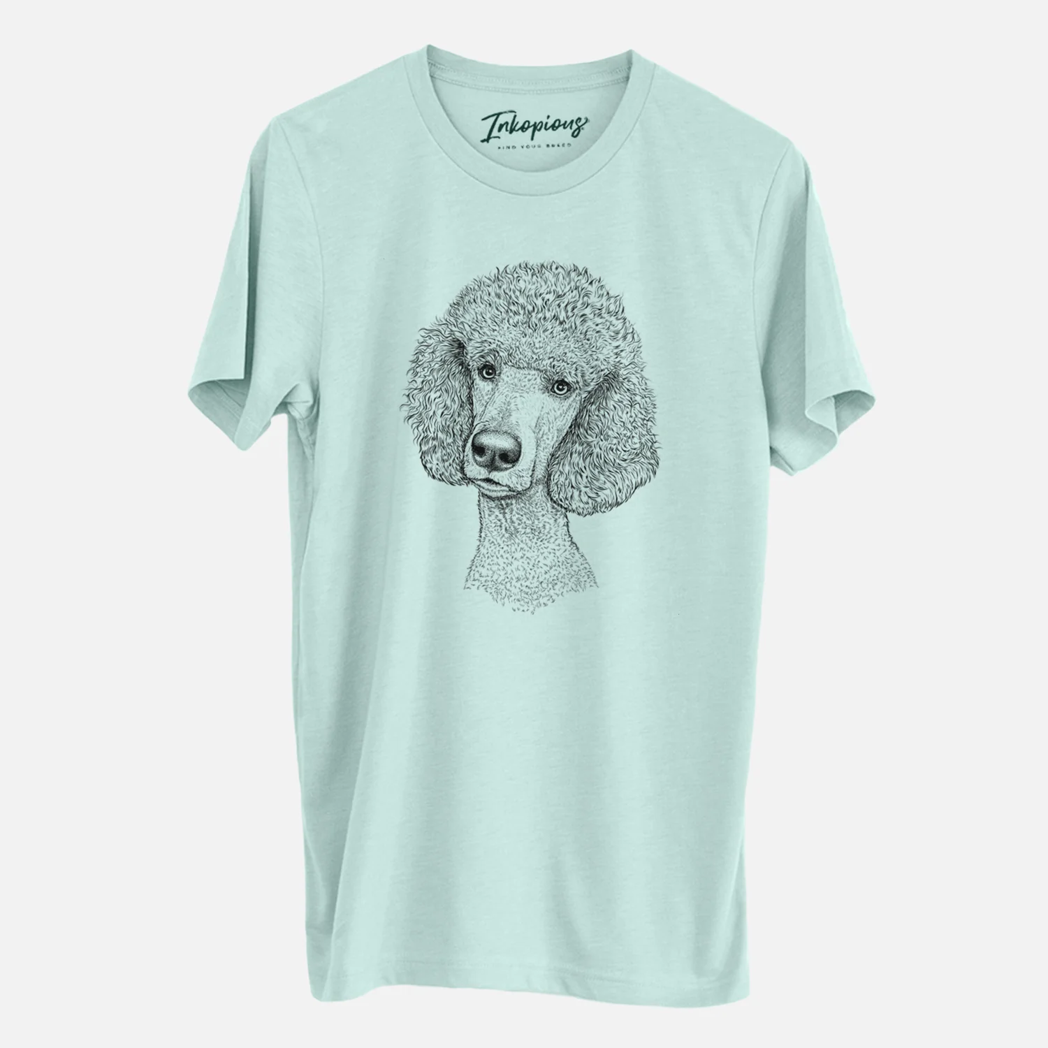Bare Yuki the Poodle - Unisex Crewneck - Image 5