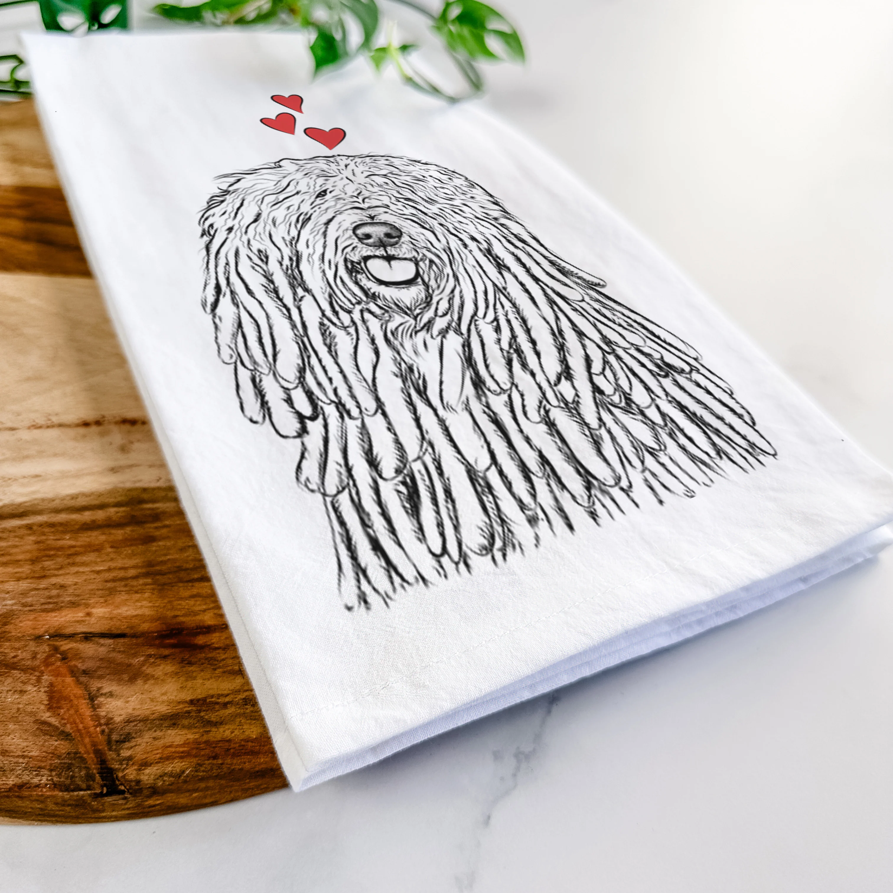 Barry the Komondor Tea Towel - Image 7