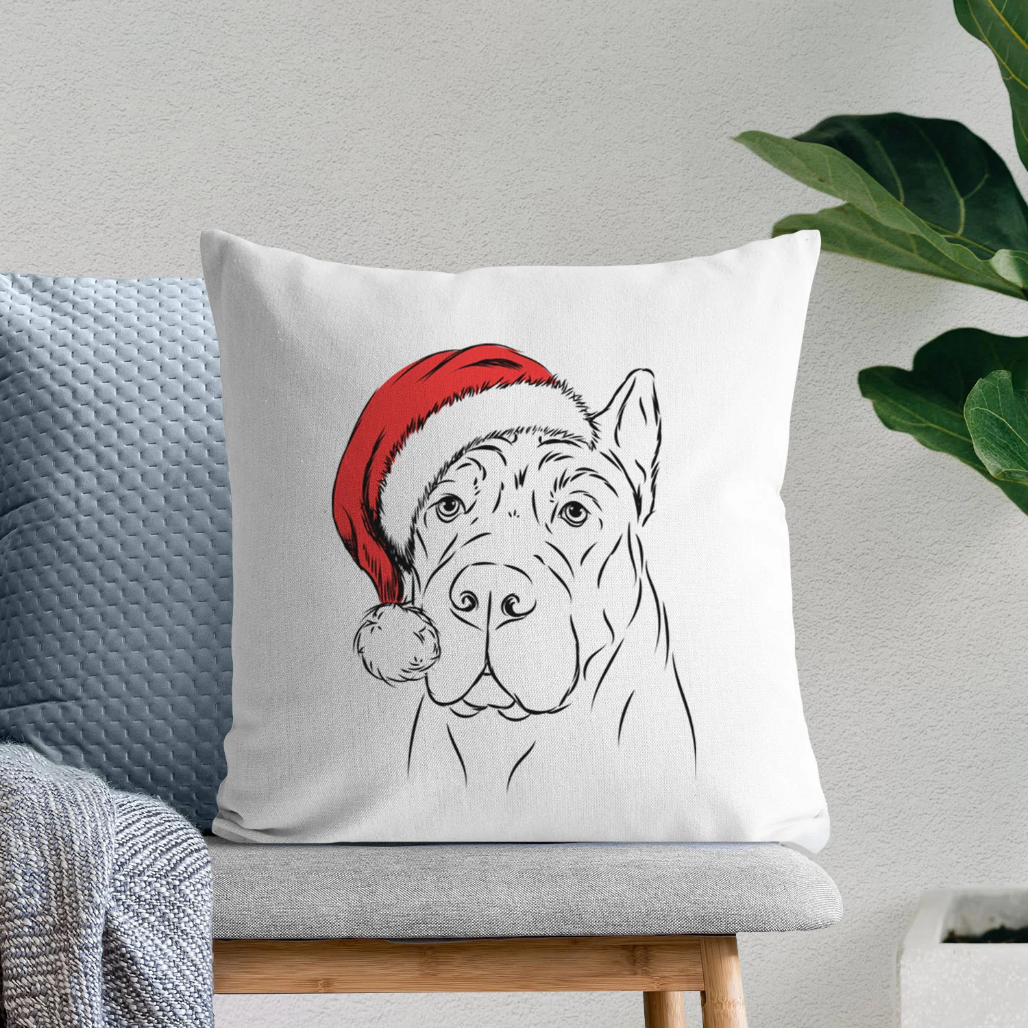 Bearson the Cane Corso - Throw Pillow Cover - Image 10