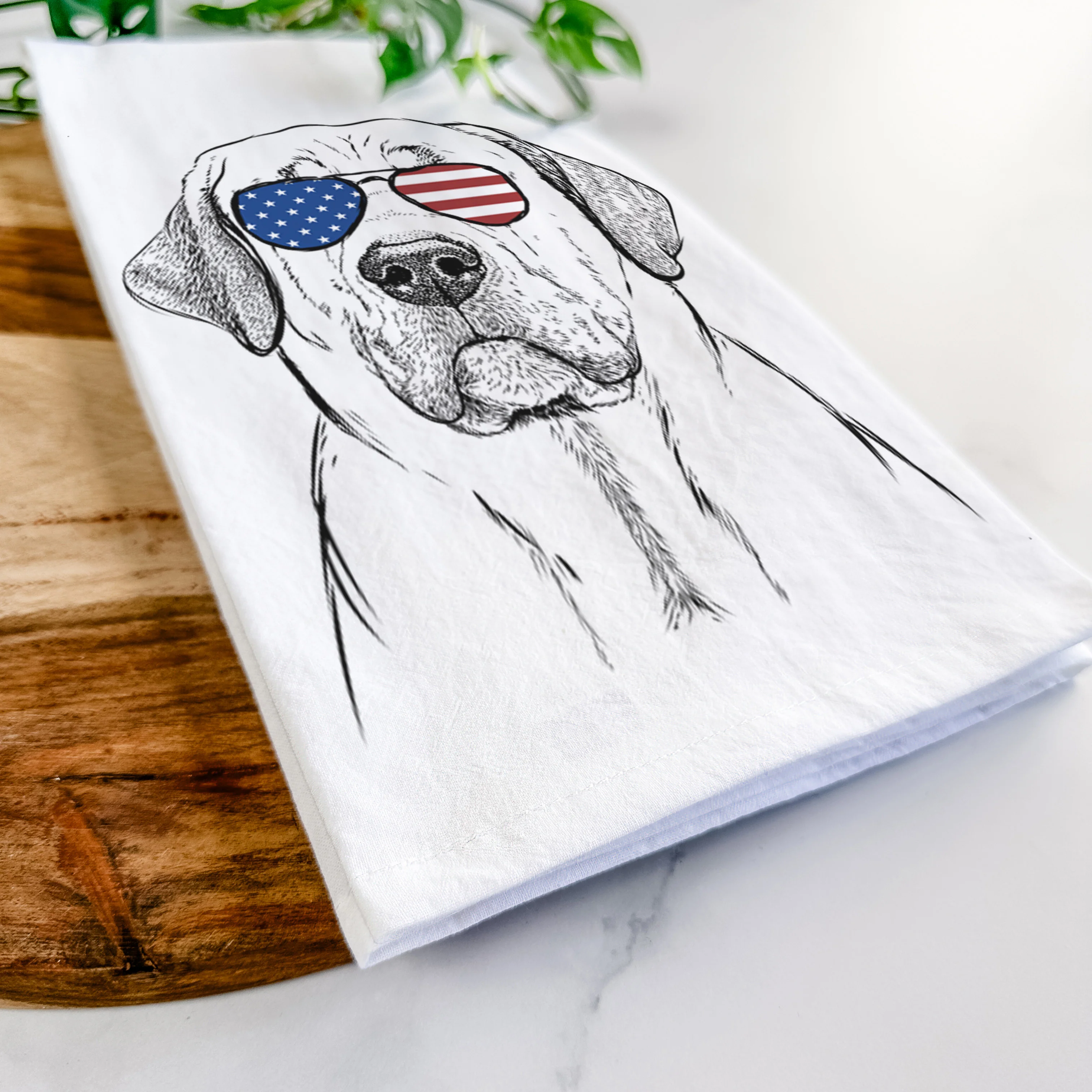 Beau the Broholmer Tea Towel - Image 12