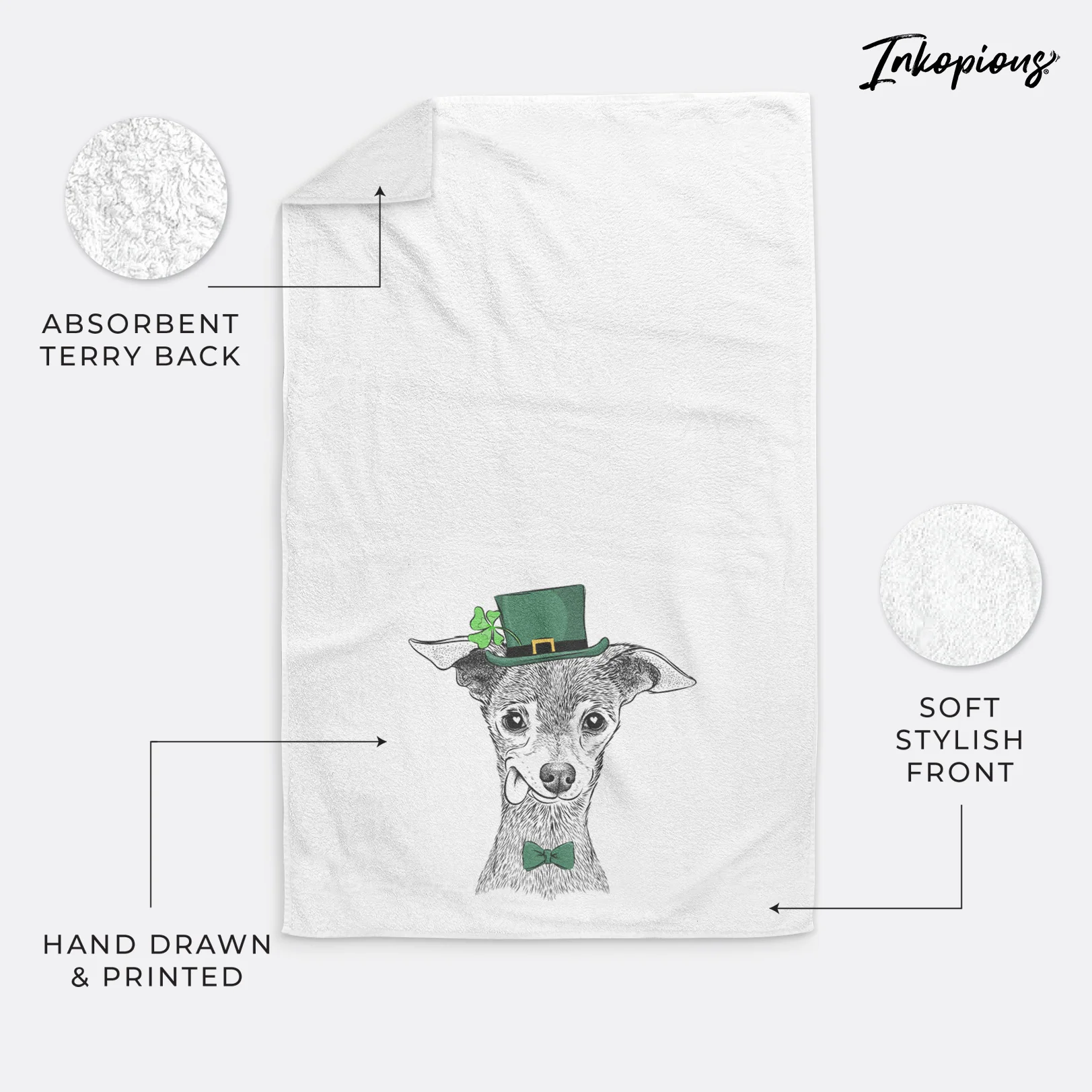 Bebe the Chihuahua Decorative Hand Towel - Image 24