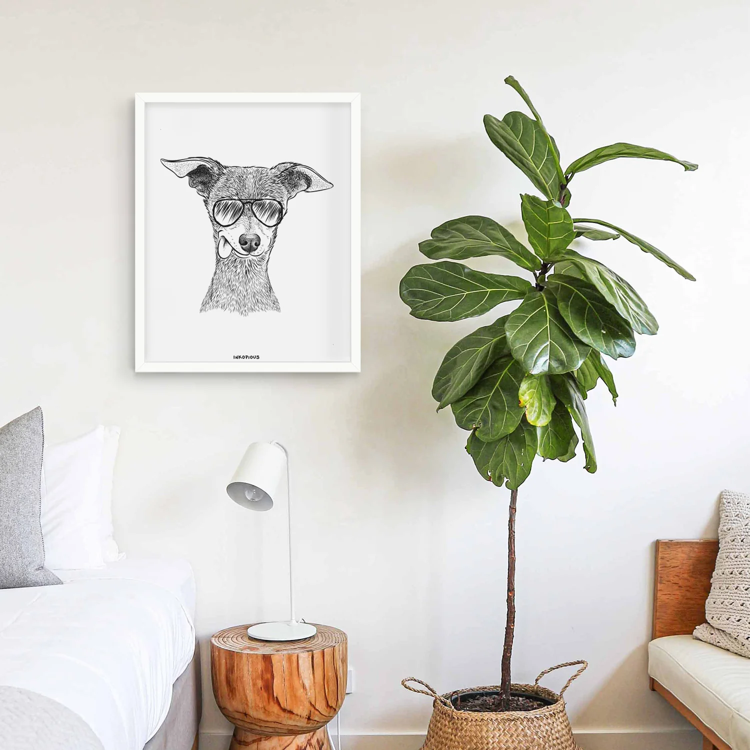 Bebe the Chihuahua Art Print - Image 14