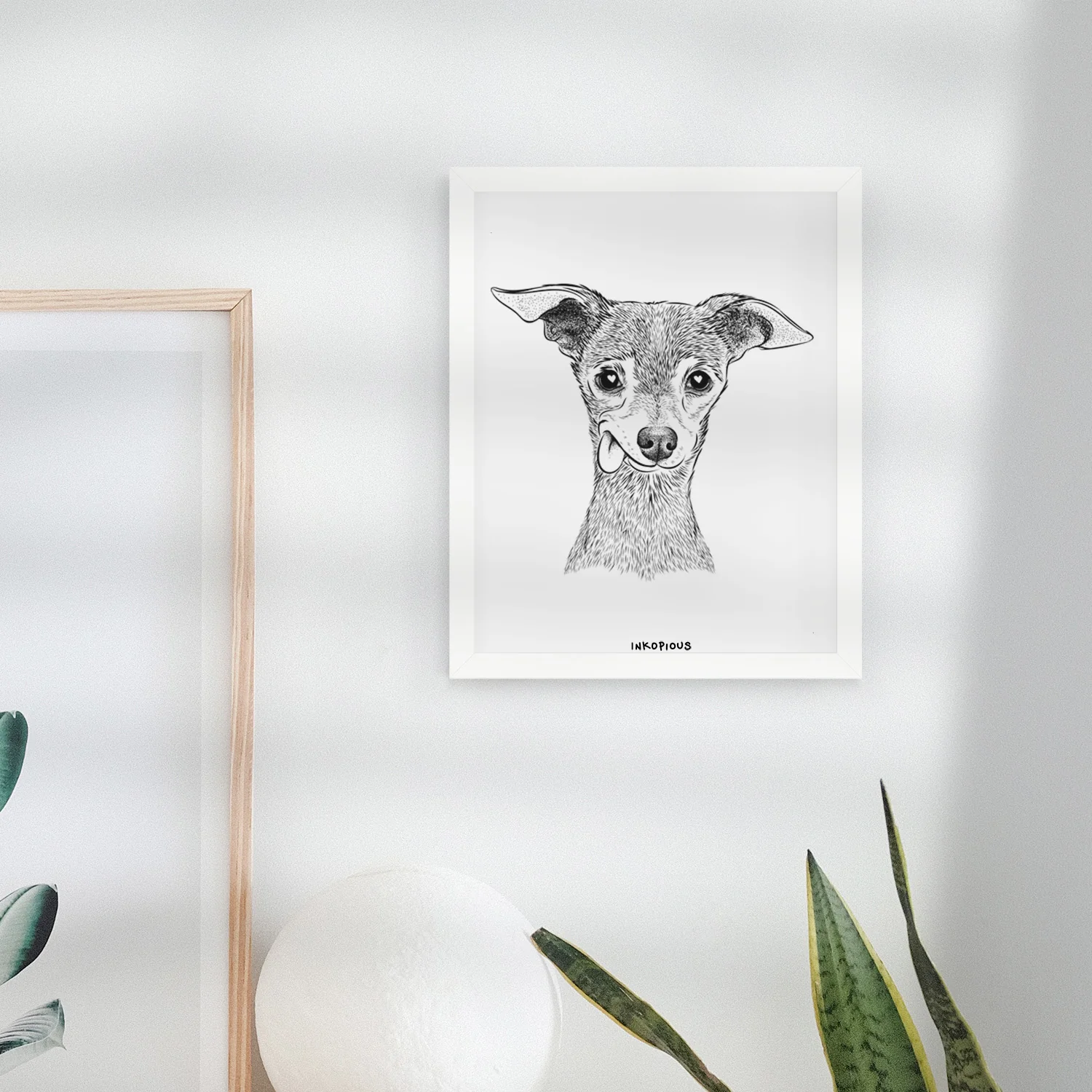 Bebe the Chihuahua Art Print - Image 4