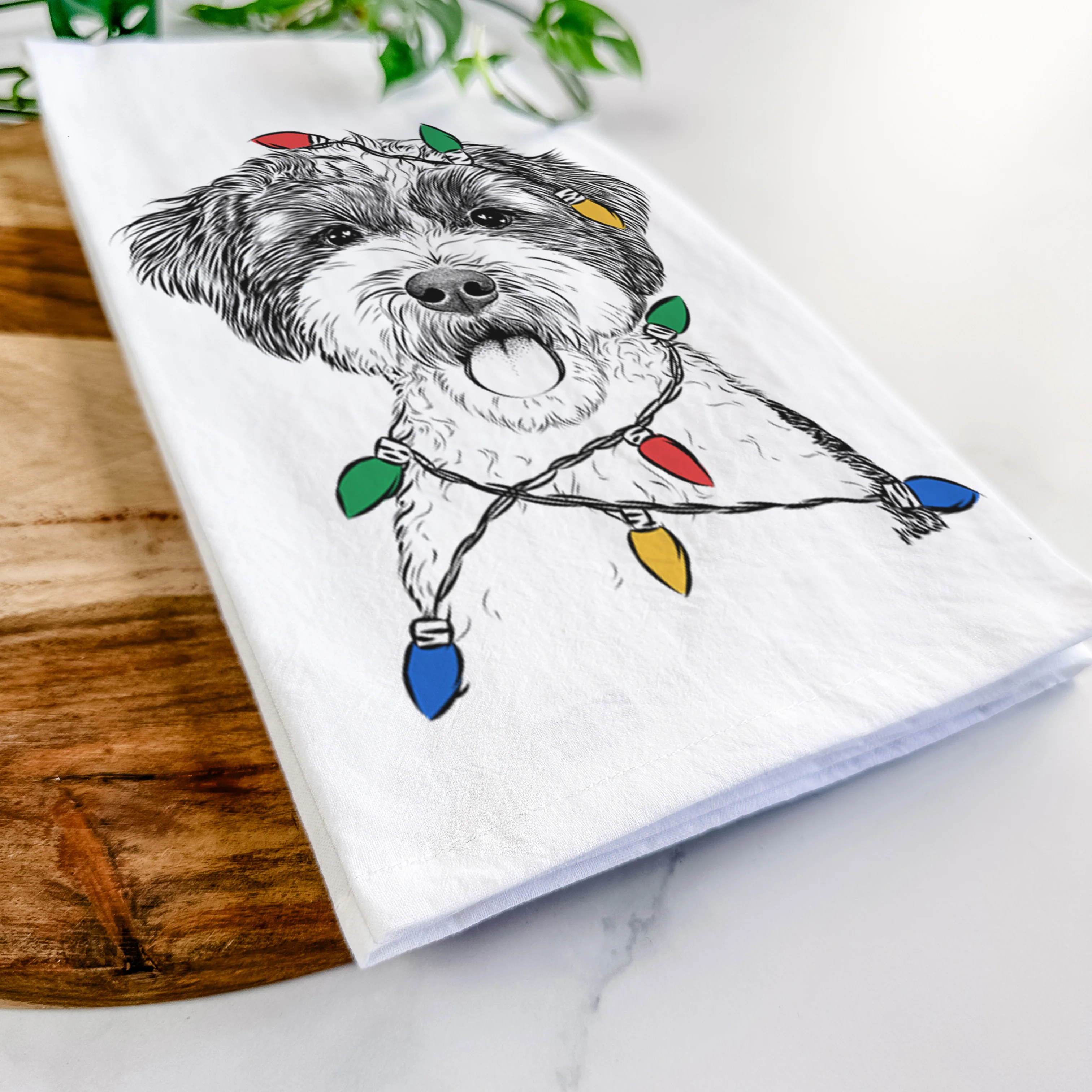 Bella the Cockapoo Tea Towel - Image 10