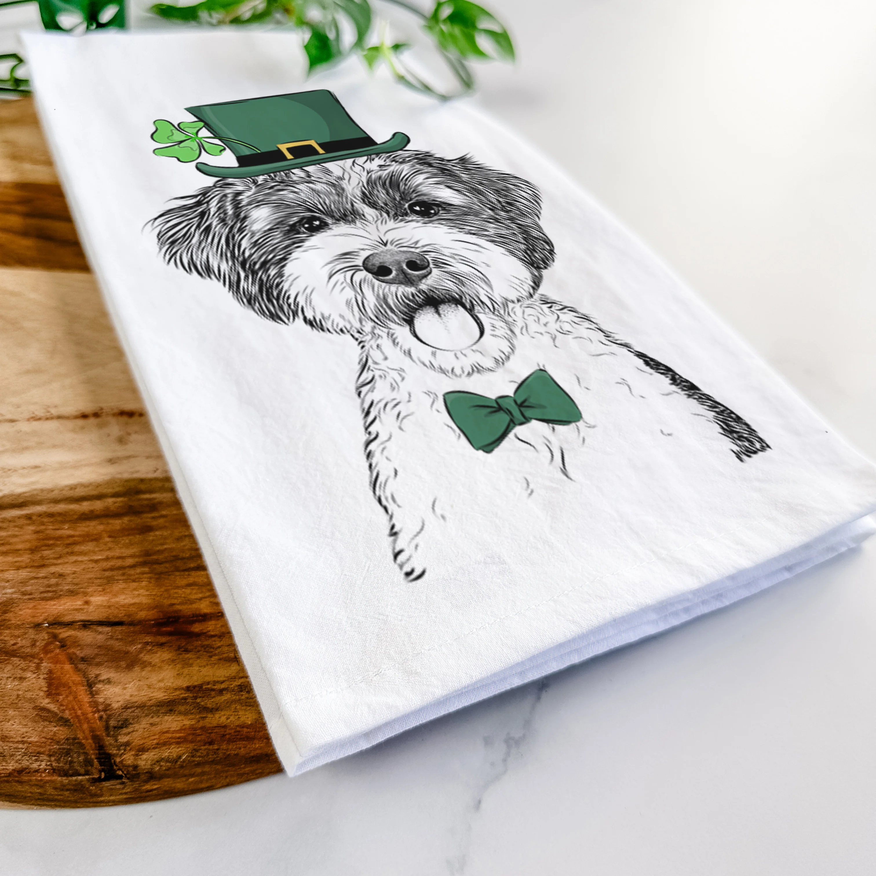 Bella the Cockapoo Tea Towel - Image 13