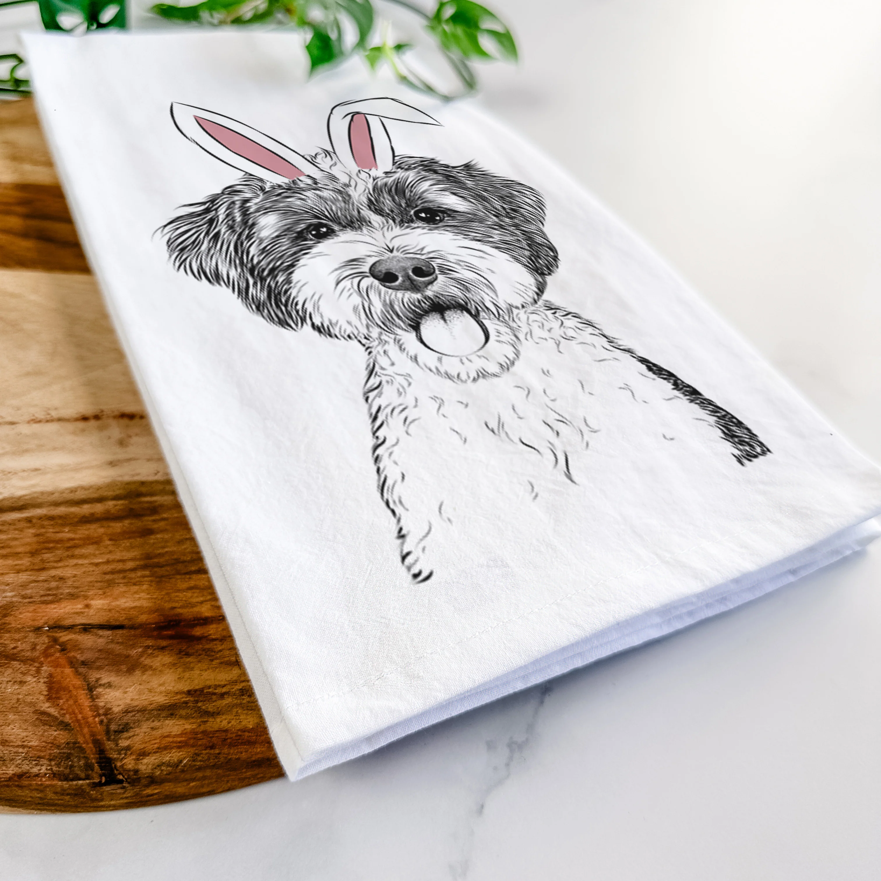 Bella the Cockapoo Tea Towel - Image 14
