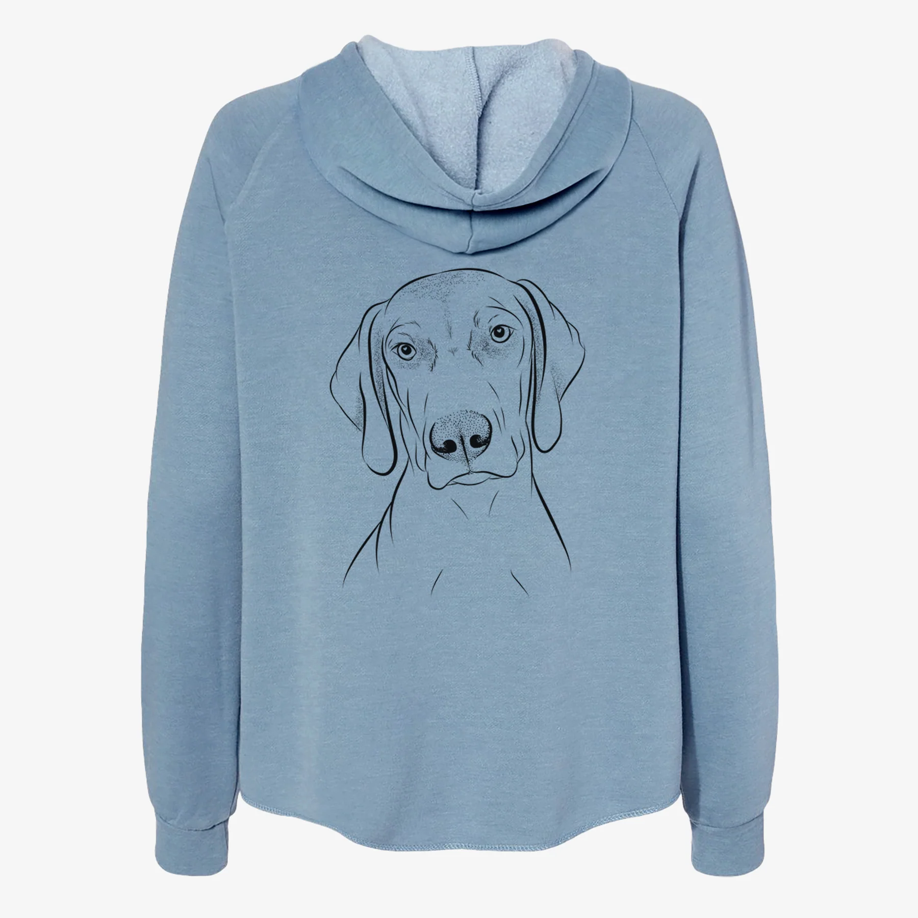 Benelli the Vizsla - Women's Cali Wave Zip-Up Sweatshirt - Image 6