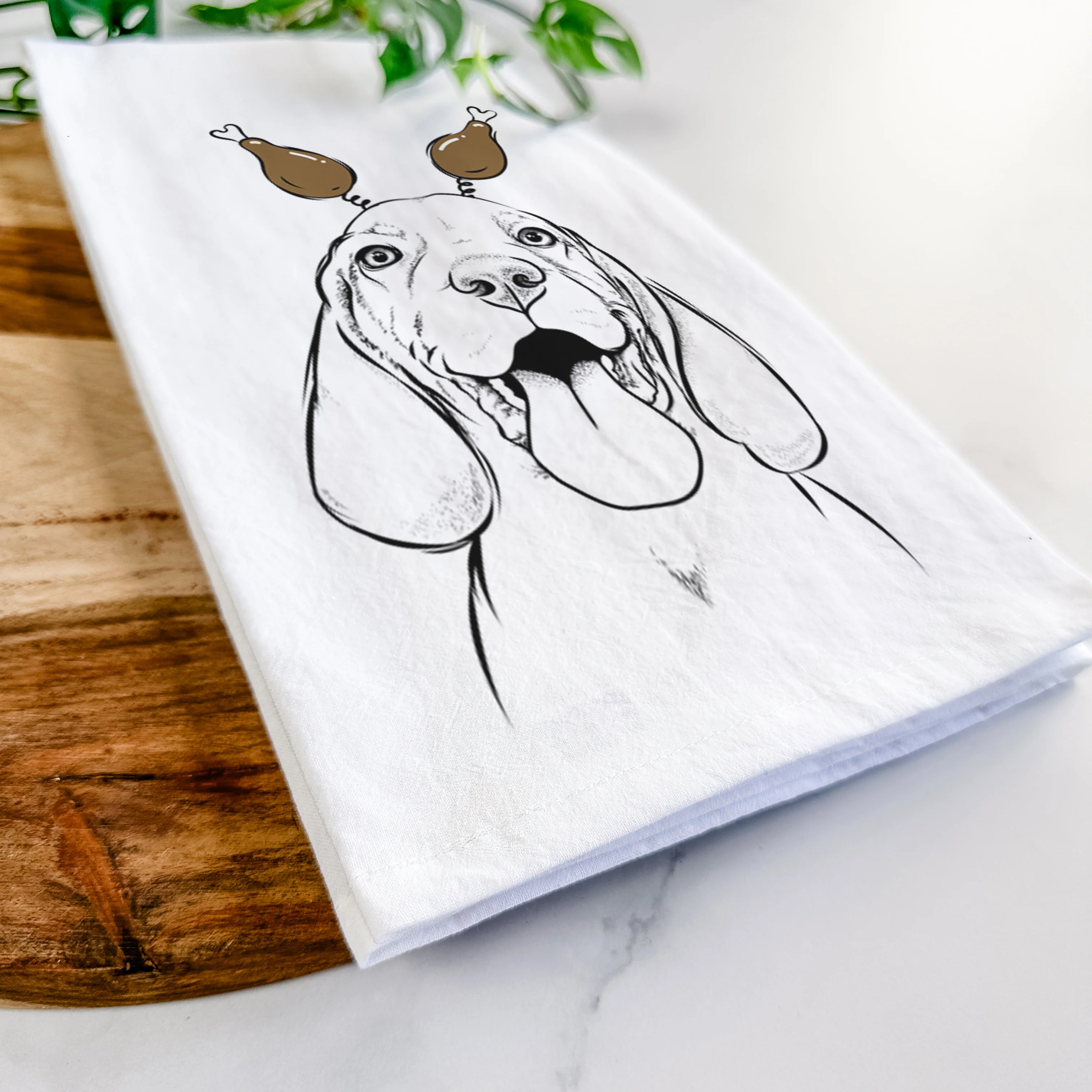 Bodi the Vizsla Tea Towel - Image 11