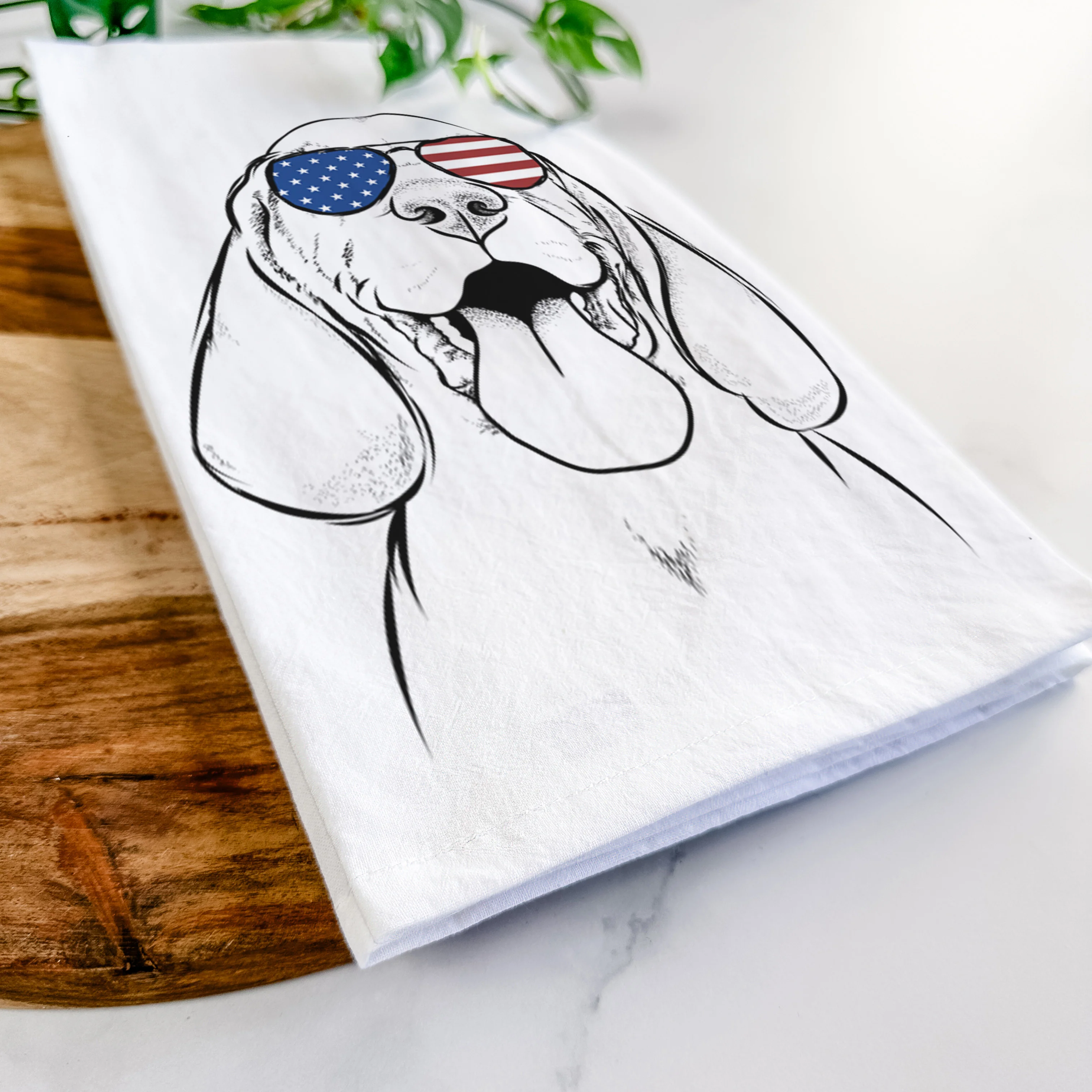Bodi the Vizsla Tea Towel - Image 12