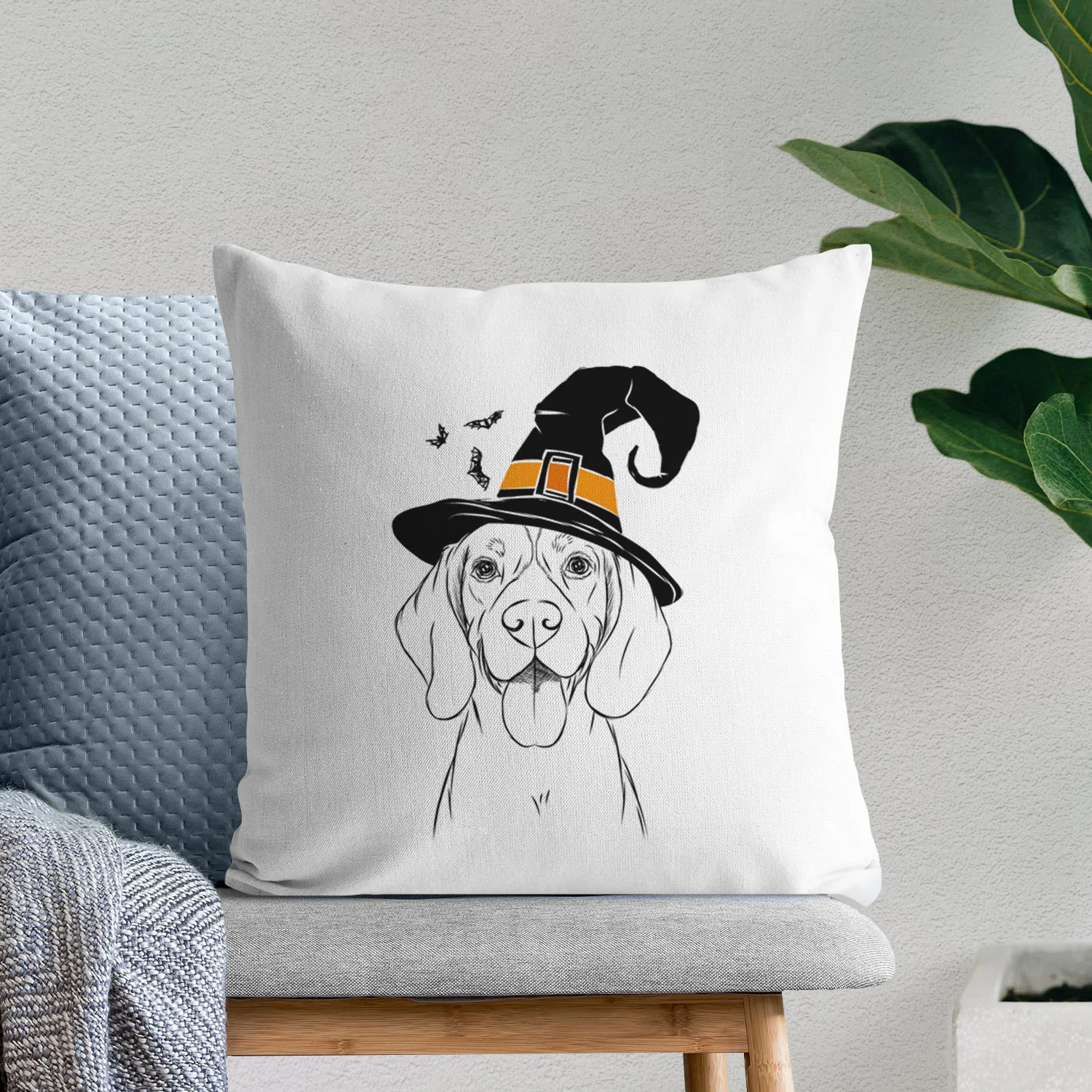 Bogie the Beagle - Throw Pillow Cover - Image 8