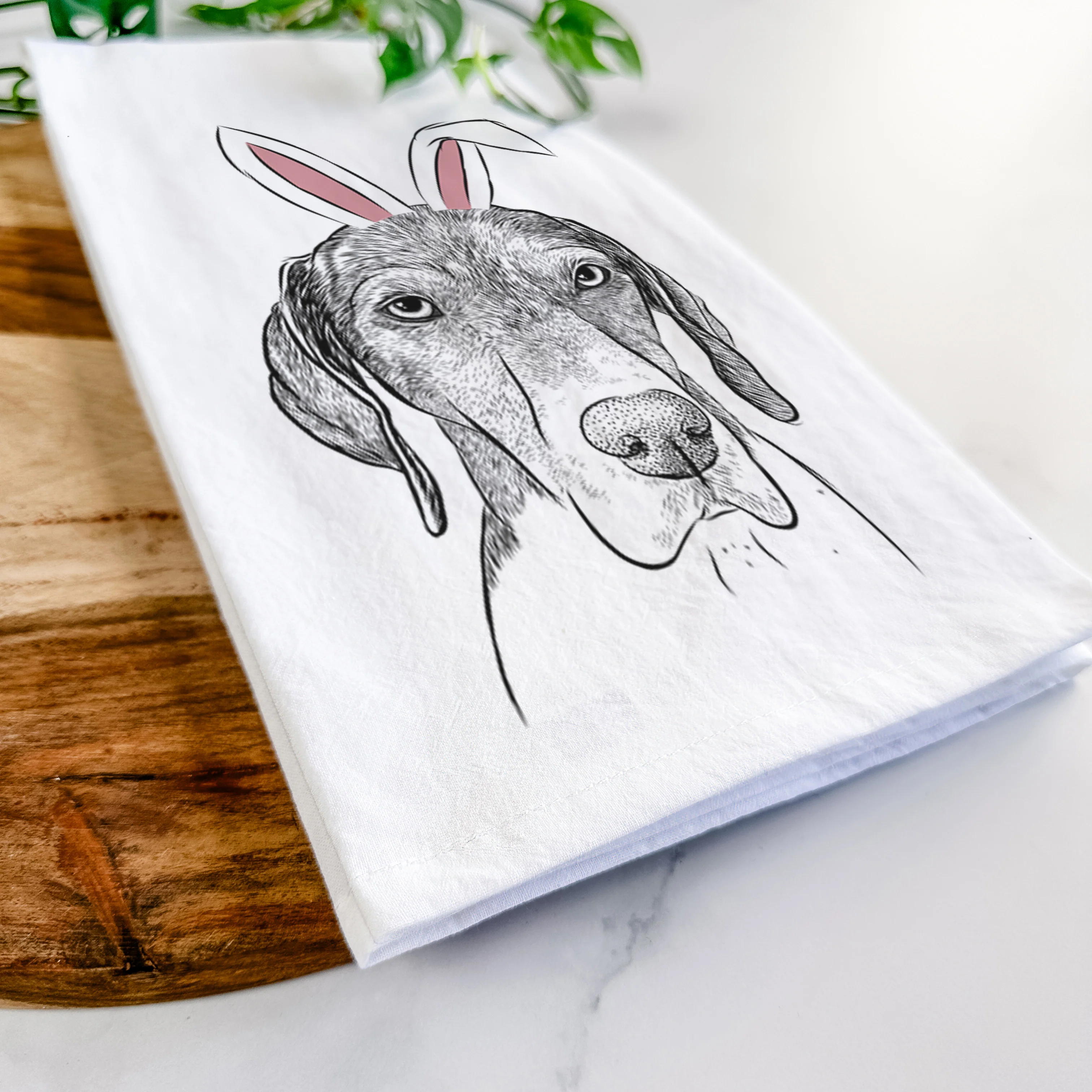 Bohdi the German Shorthaired Pointer Tea Towel - Image 14