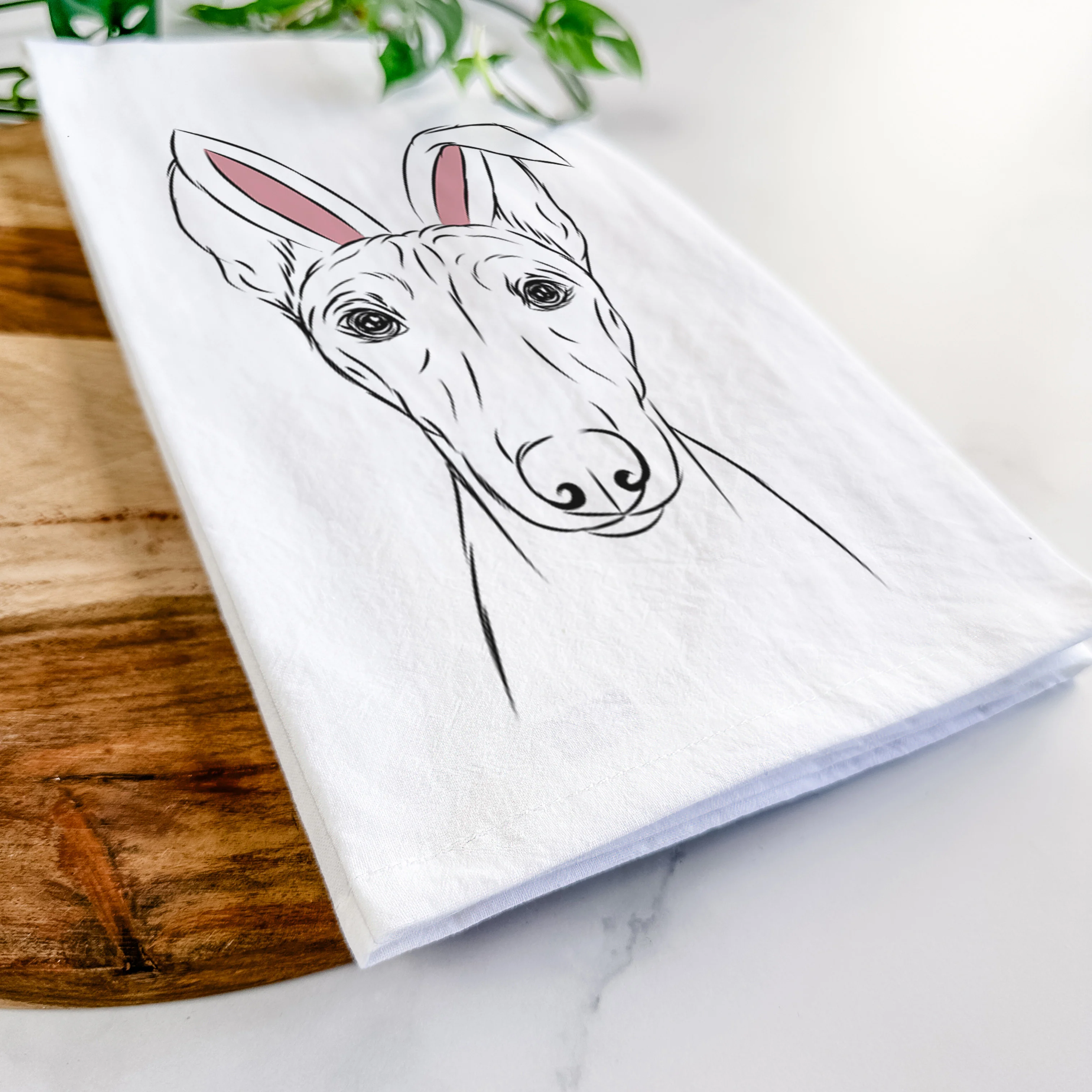 Bonsai the Basenji Tea Towel - Image 14