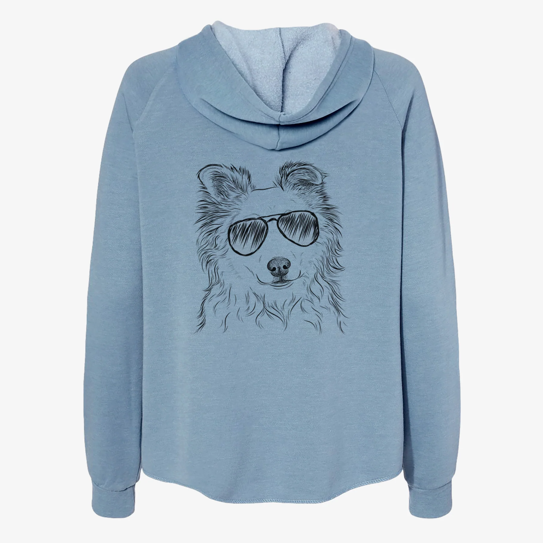 Bonsai the Mixed Breed - Women's Cali Wave Zip-Up Sweatshirt - Image 9