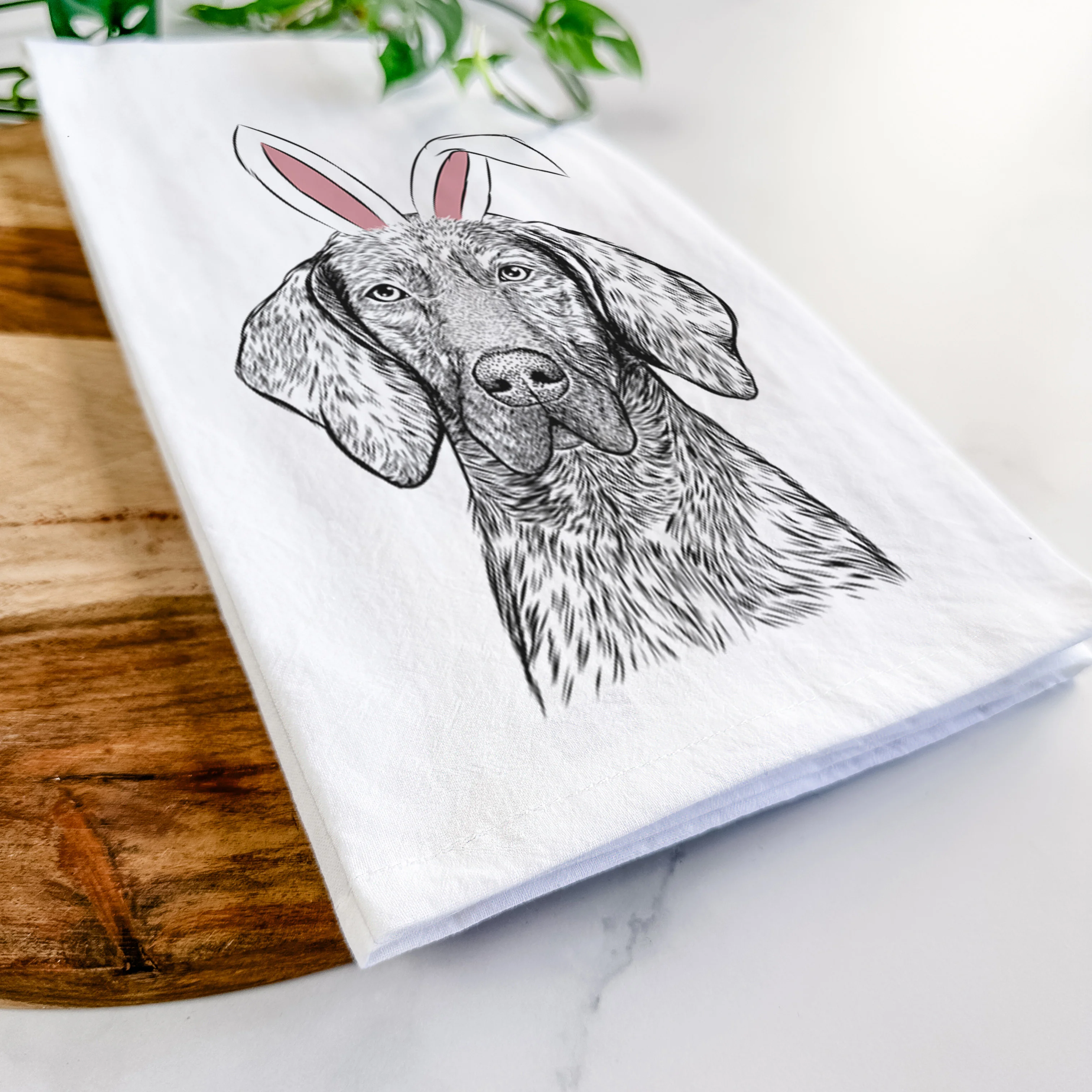 Boone the Plott Hound Tea Towel - Image 14