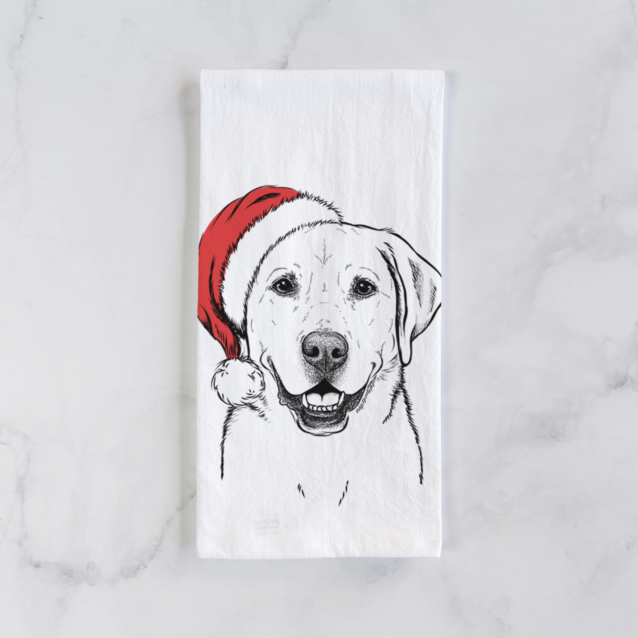 Booney the Labrador Retriever Tea Towel - Image 2