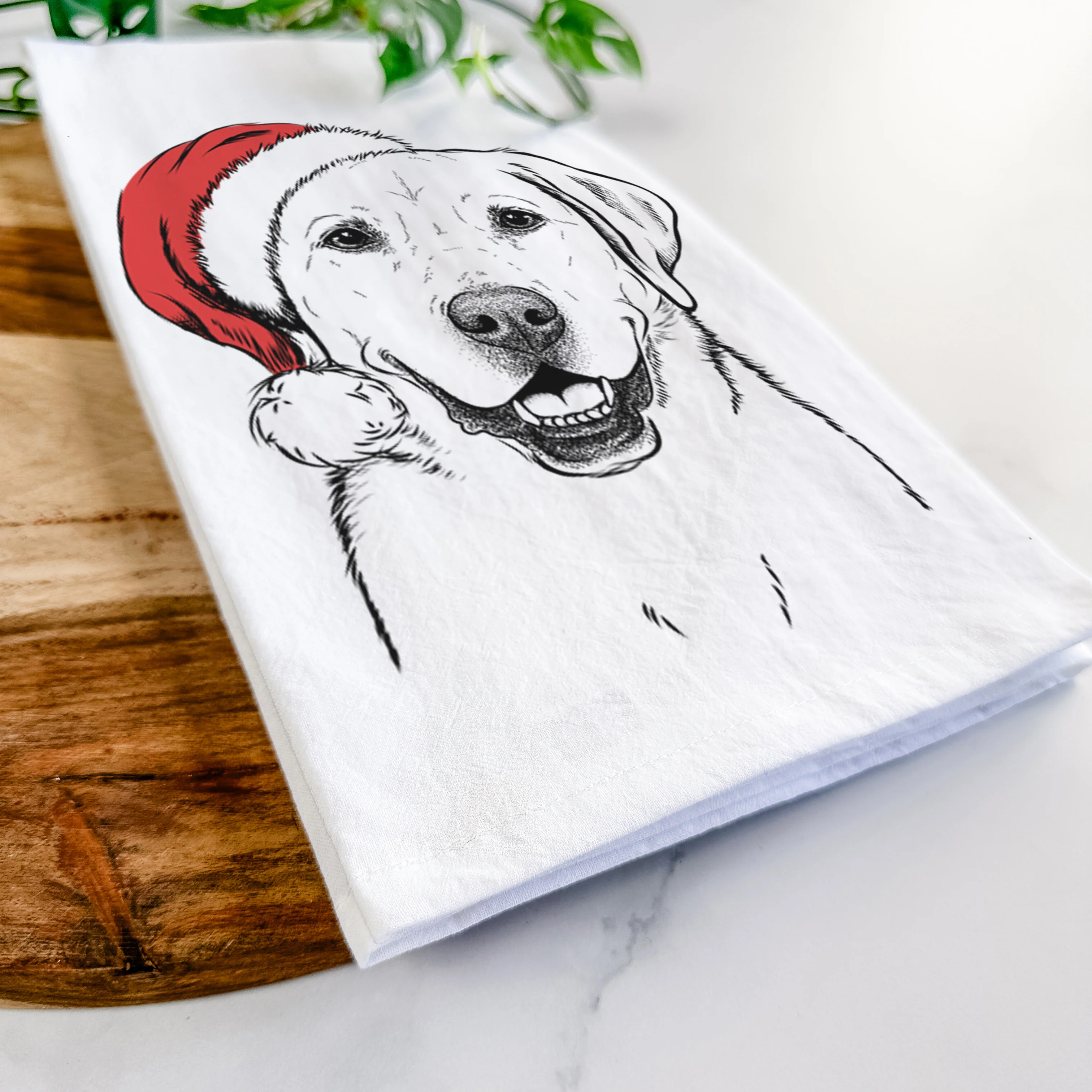 Booney the Labrador Retriever Tea Towel - Image 9