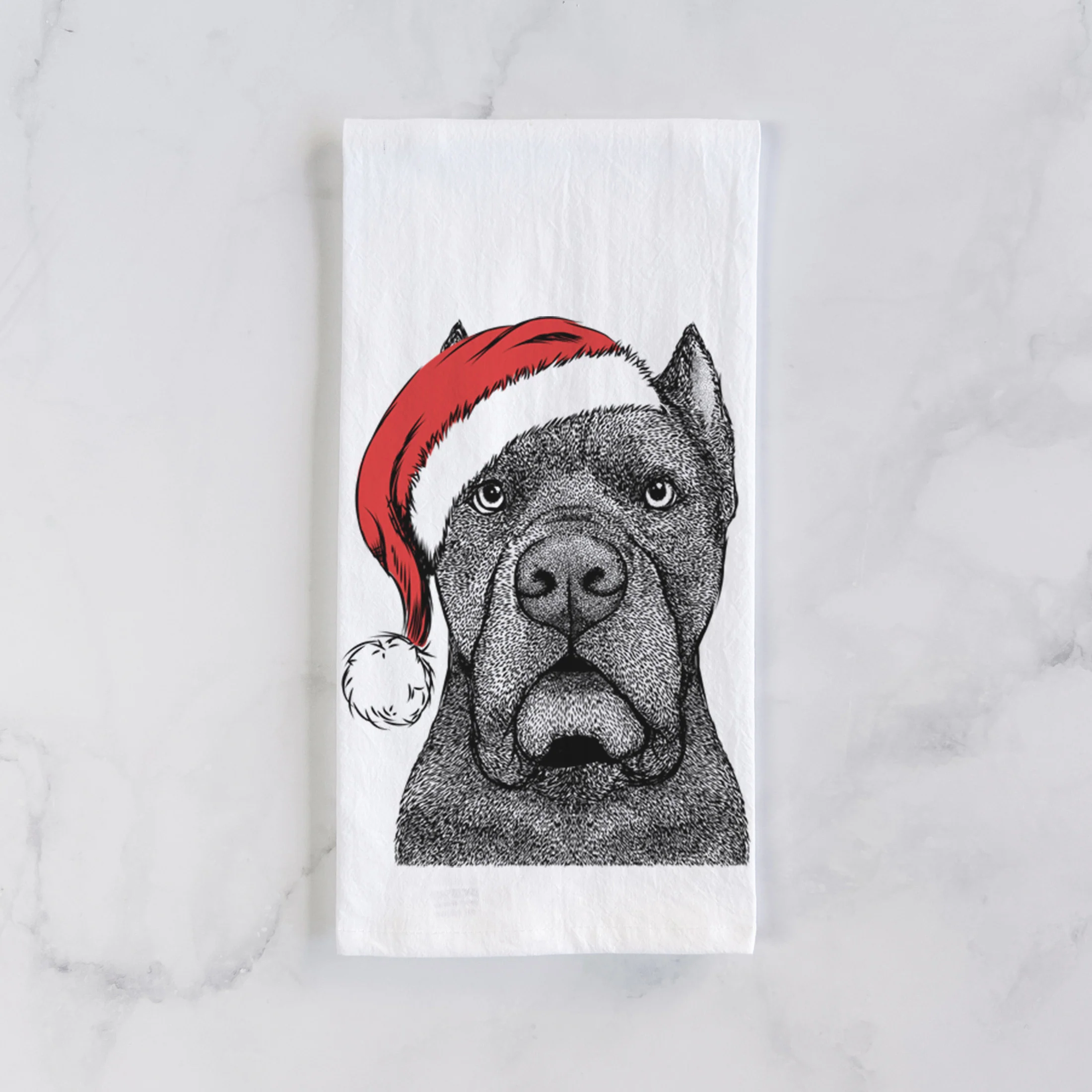 Bruno the Cane Corso Tea Towel - Image 2