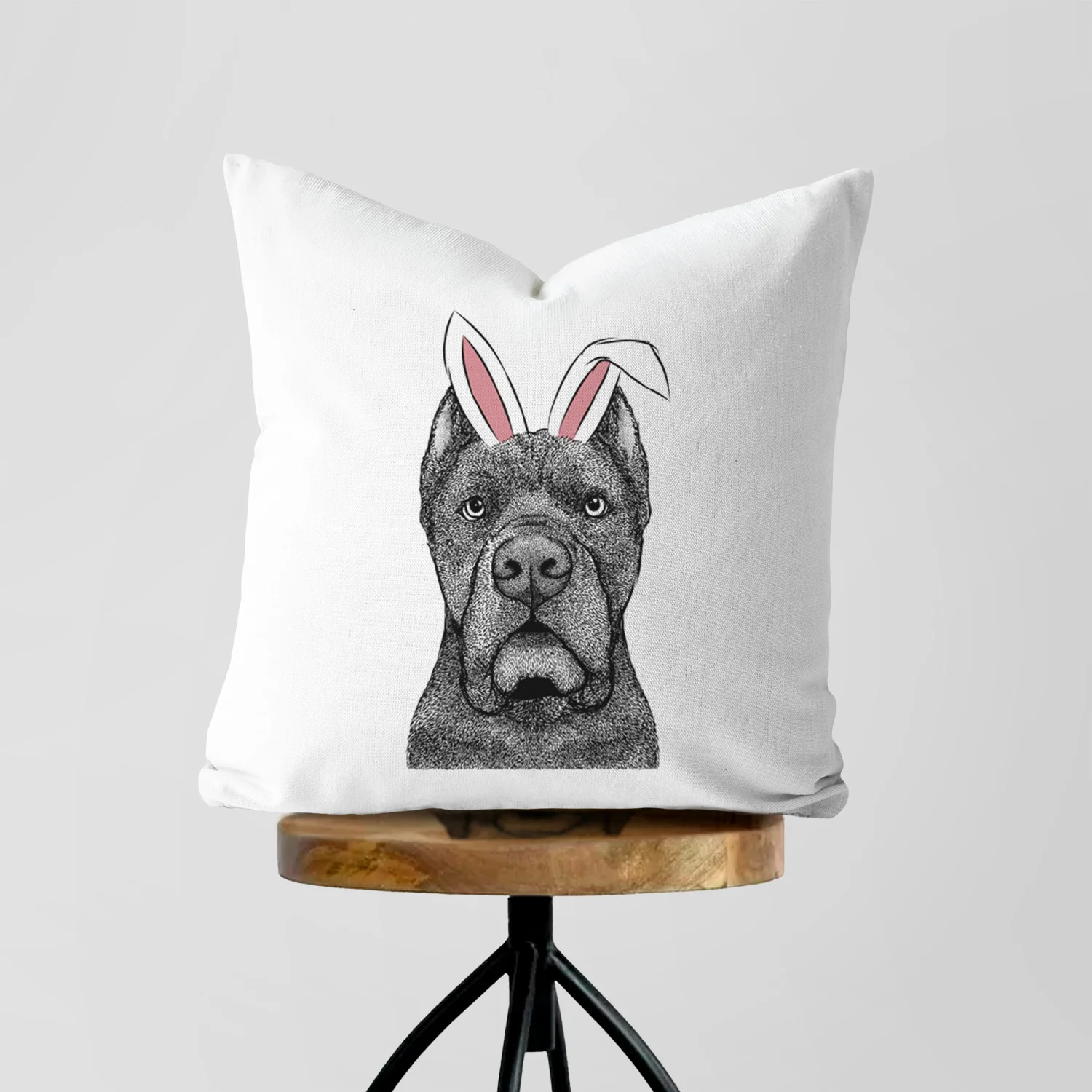 Bruno the Cane Corso - Throw Pillow Cover - Image 5