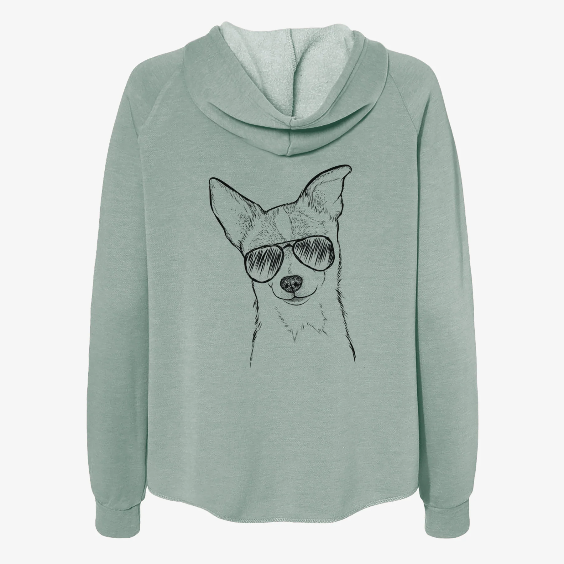 Buggy the Chihuahua - Women's Cali Wave Zip-Up Sweatshirt - Image 7