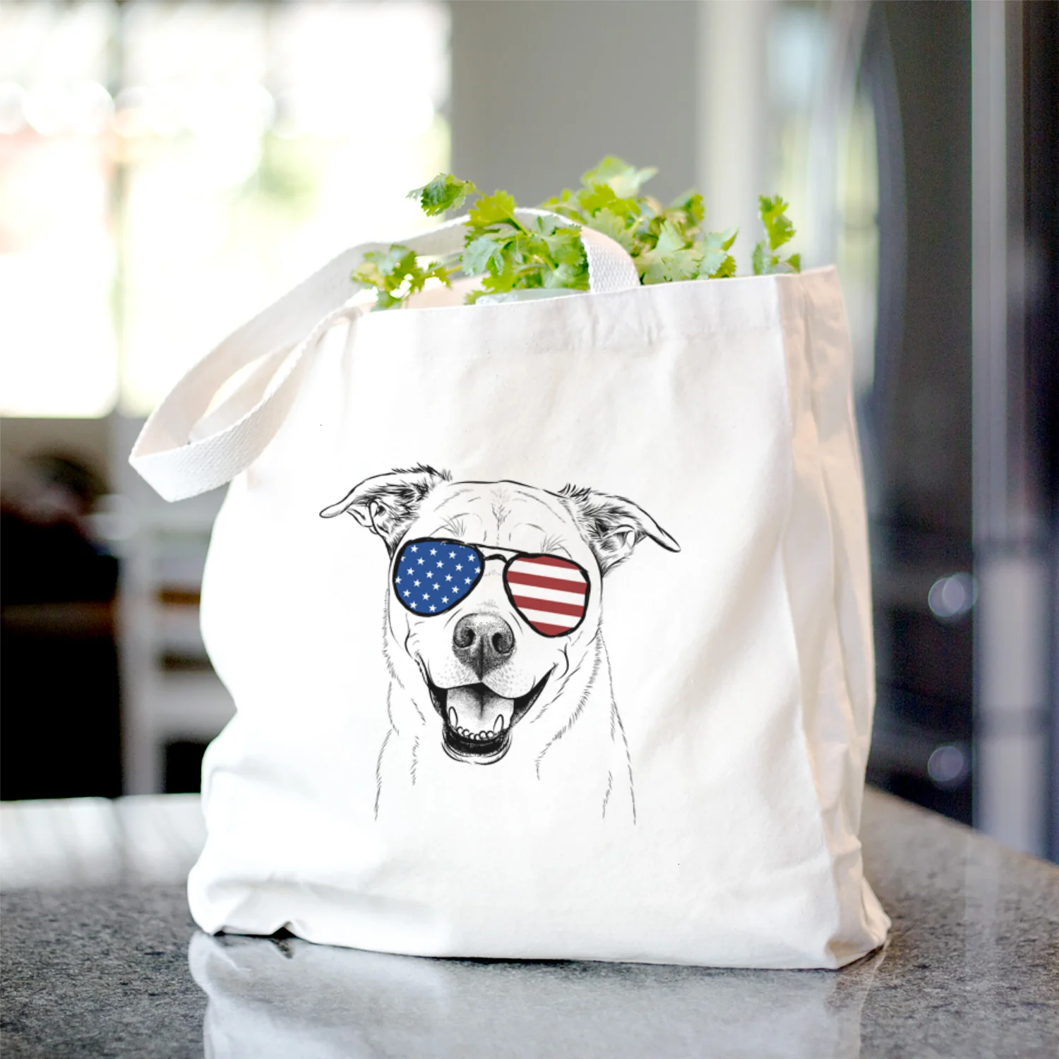 Carl the Mixed Breed - Tote Bag - Image 4
